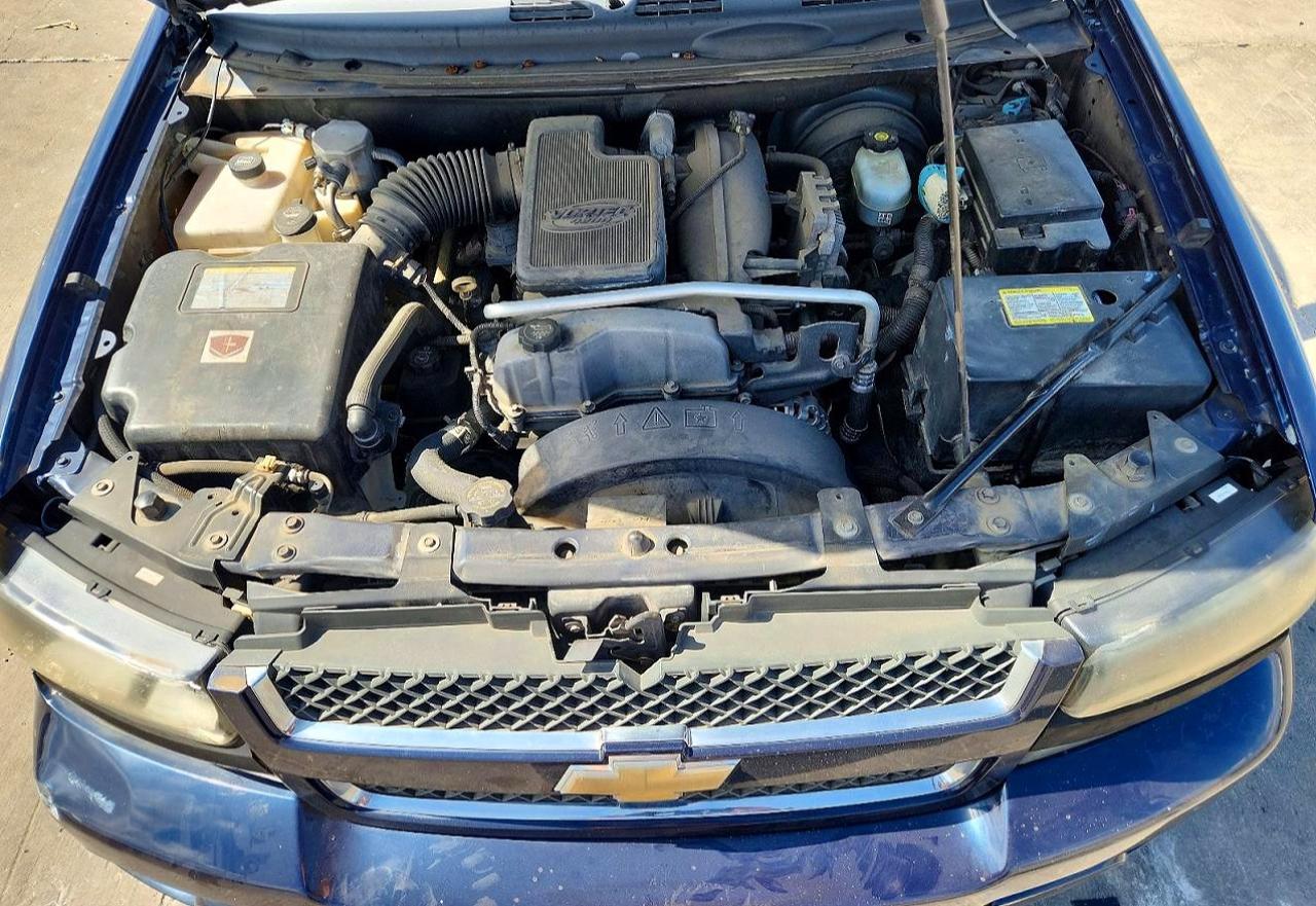 2008 Chevrolet Trailblazer Blue vin: 1GNDS13S182257724