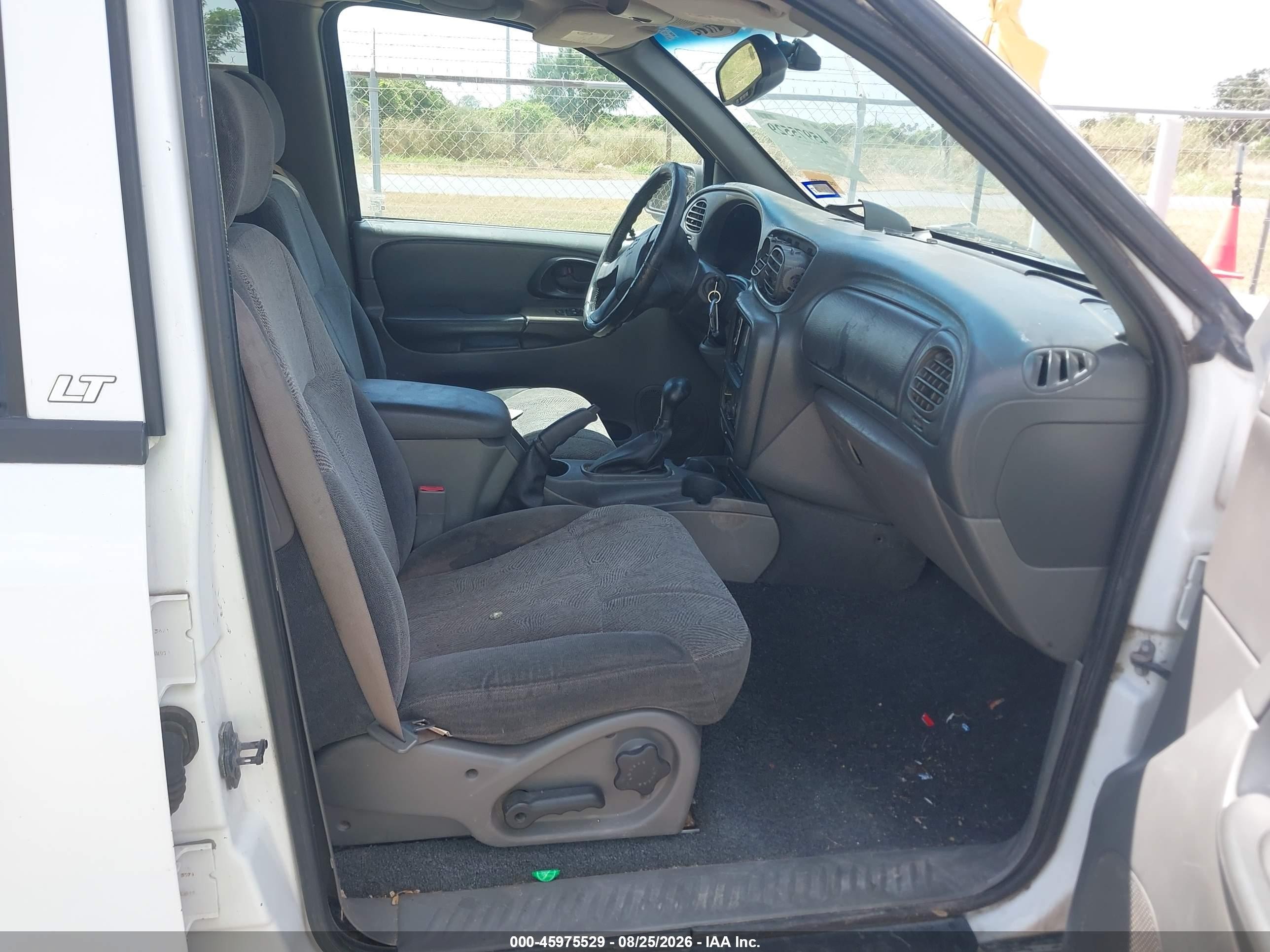 2002 Chevrolet Trailblazer Lt White vin: 1GNDS13S222138586