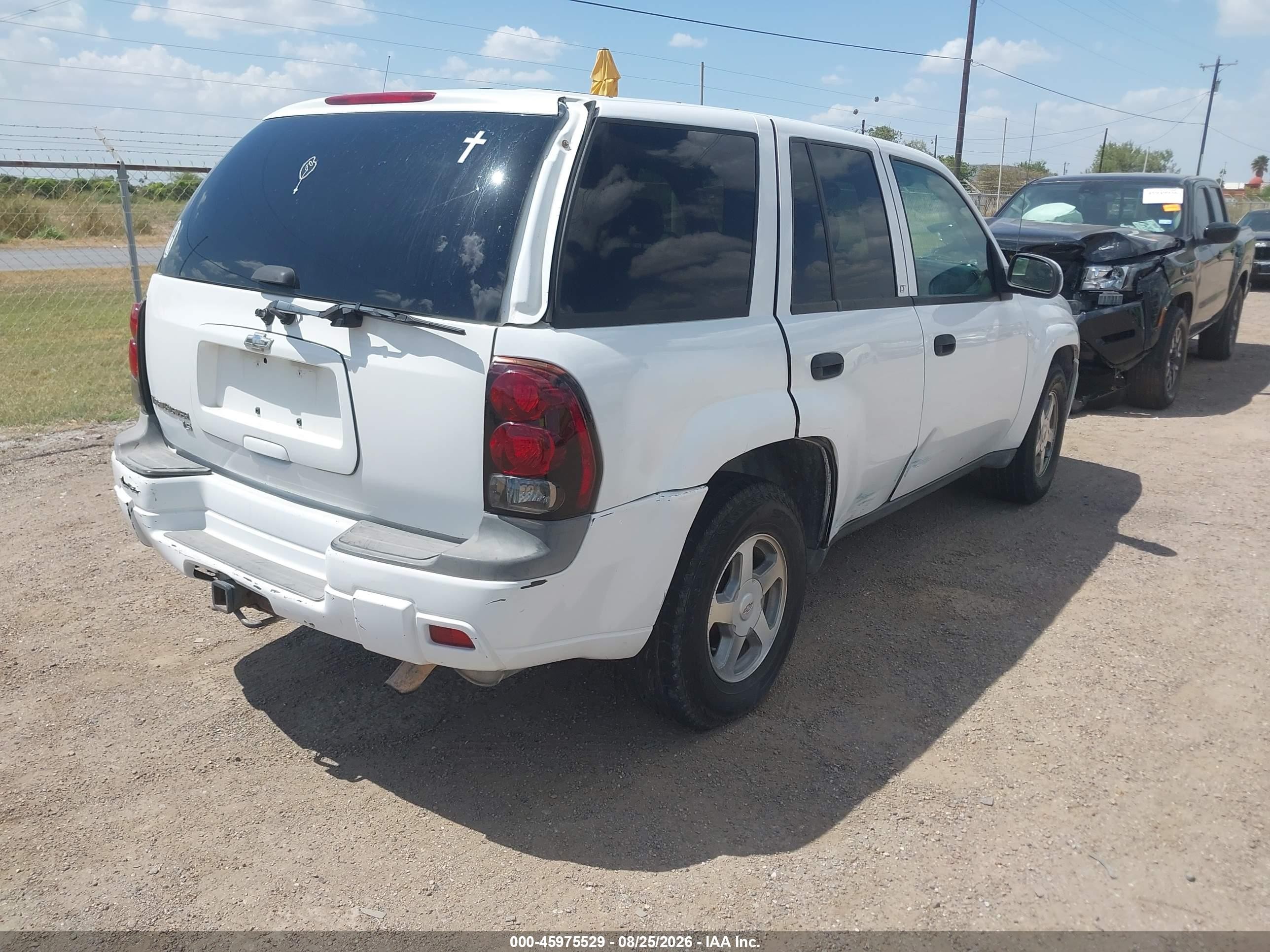 2002 Chevrolet Trailblazer Lt White vin: 1GNDS13S222138586