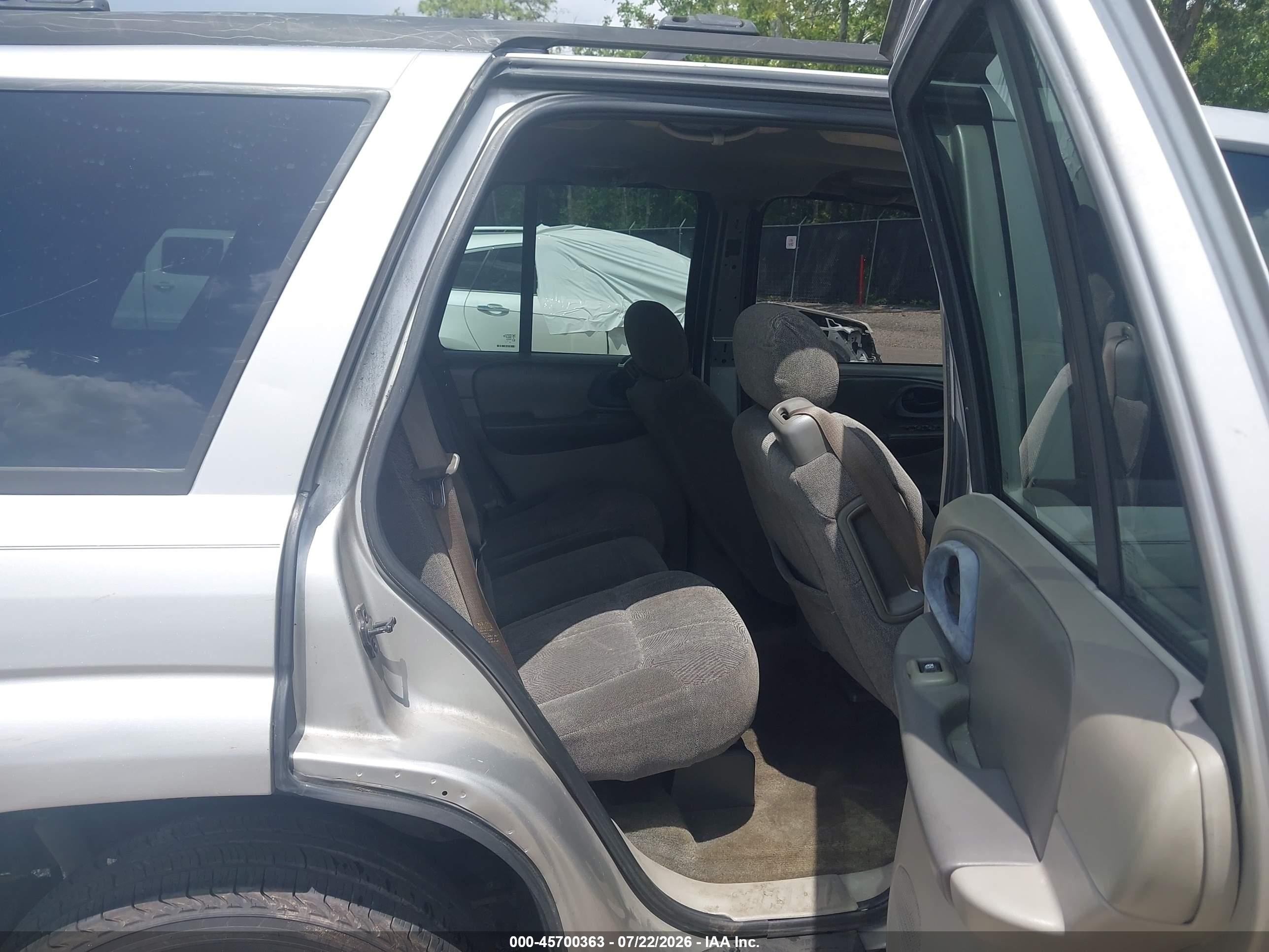 2004 Chevrolet Trailblazer Ls Silver vin: 1GNDS13S242194997