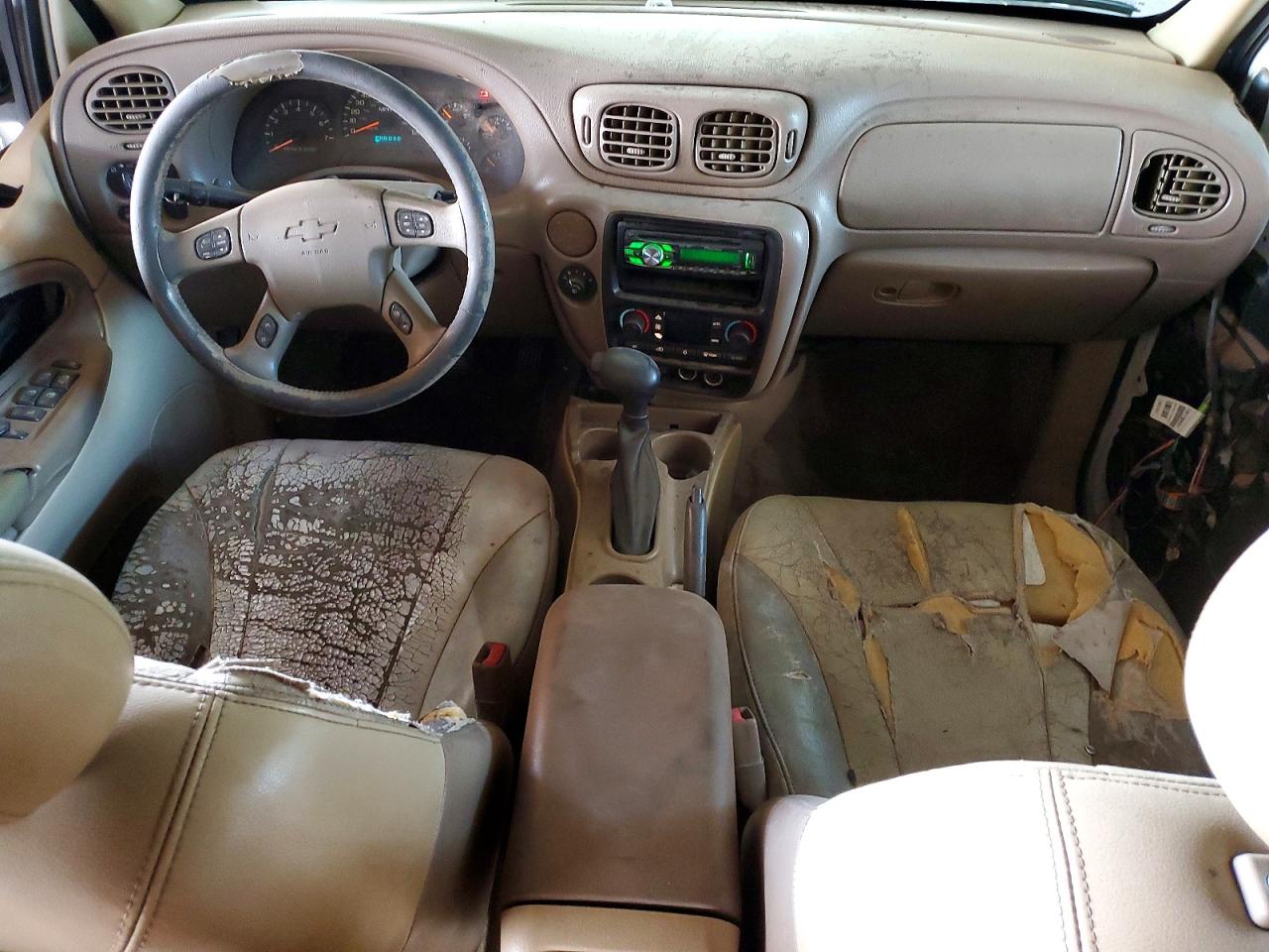 2004 Chevrolet Trailblazer Ls Белый vin: 1GNDS13S242280505