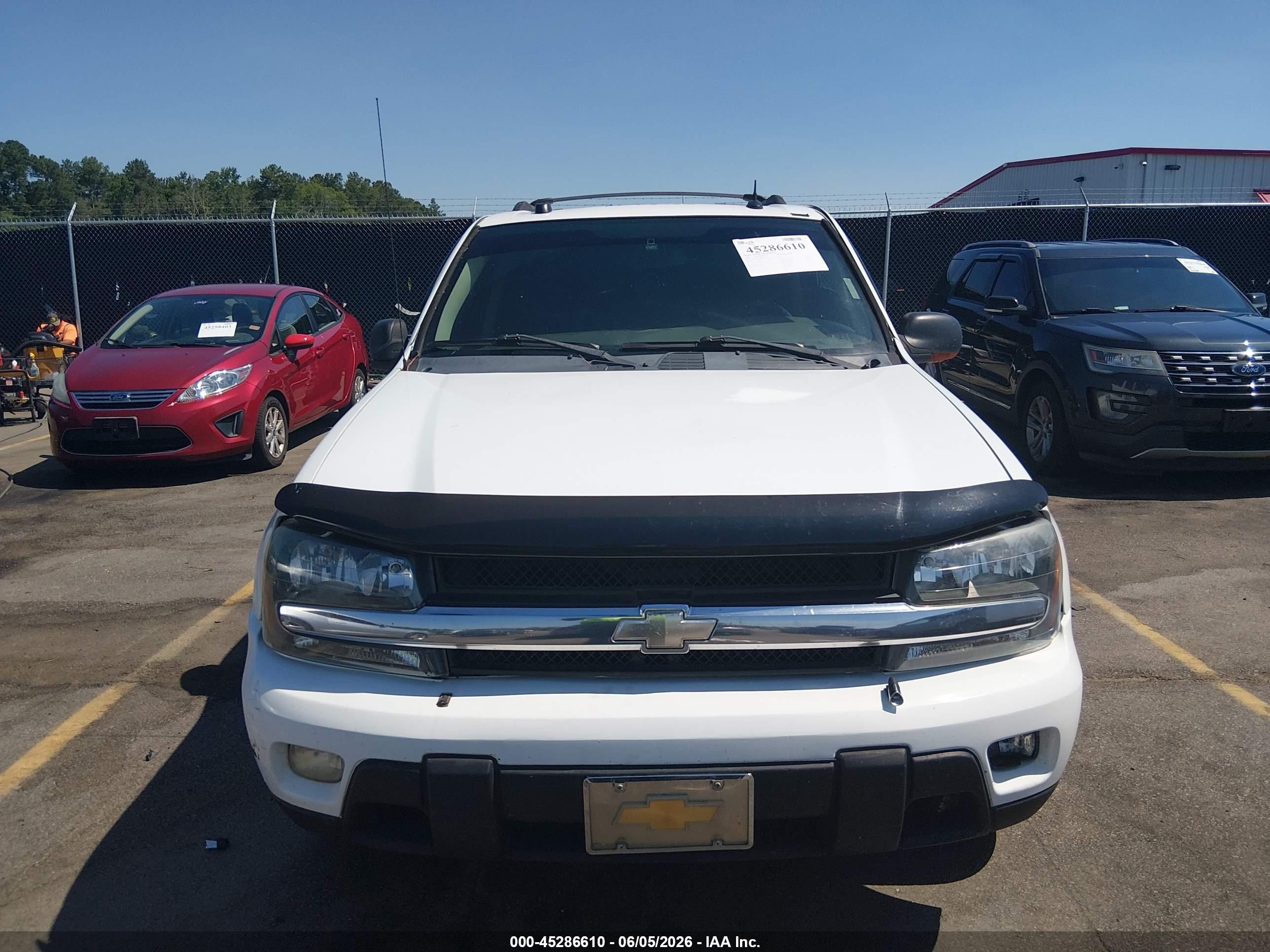 2005 Chevrolet Trailblazer Lt White vin: 1GNDS13S252247876