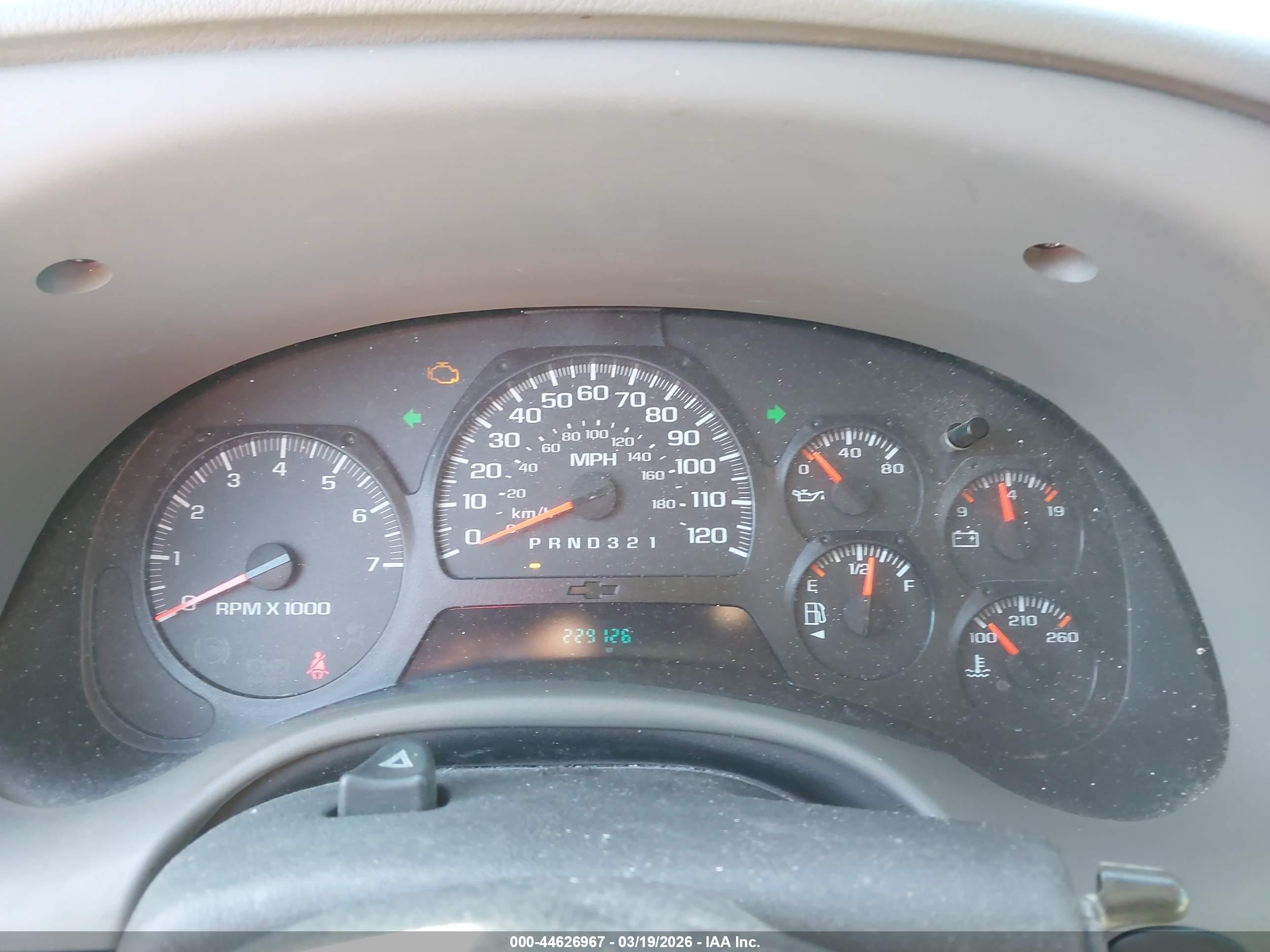 2006 Chevrolet Trailblazer Ls Champagne vin: 1GNDS13S262307446