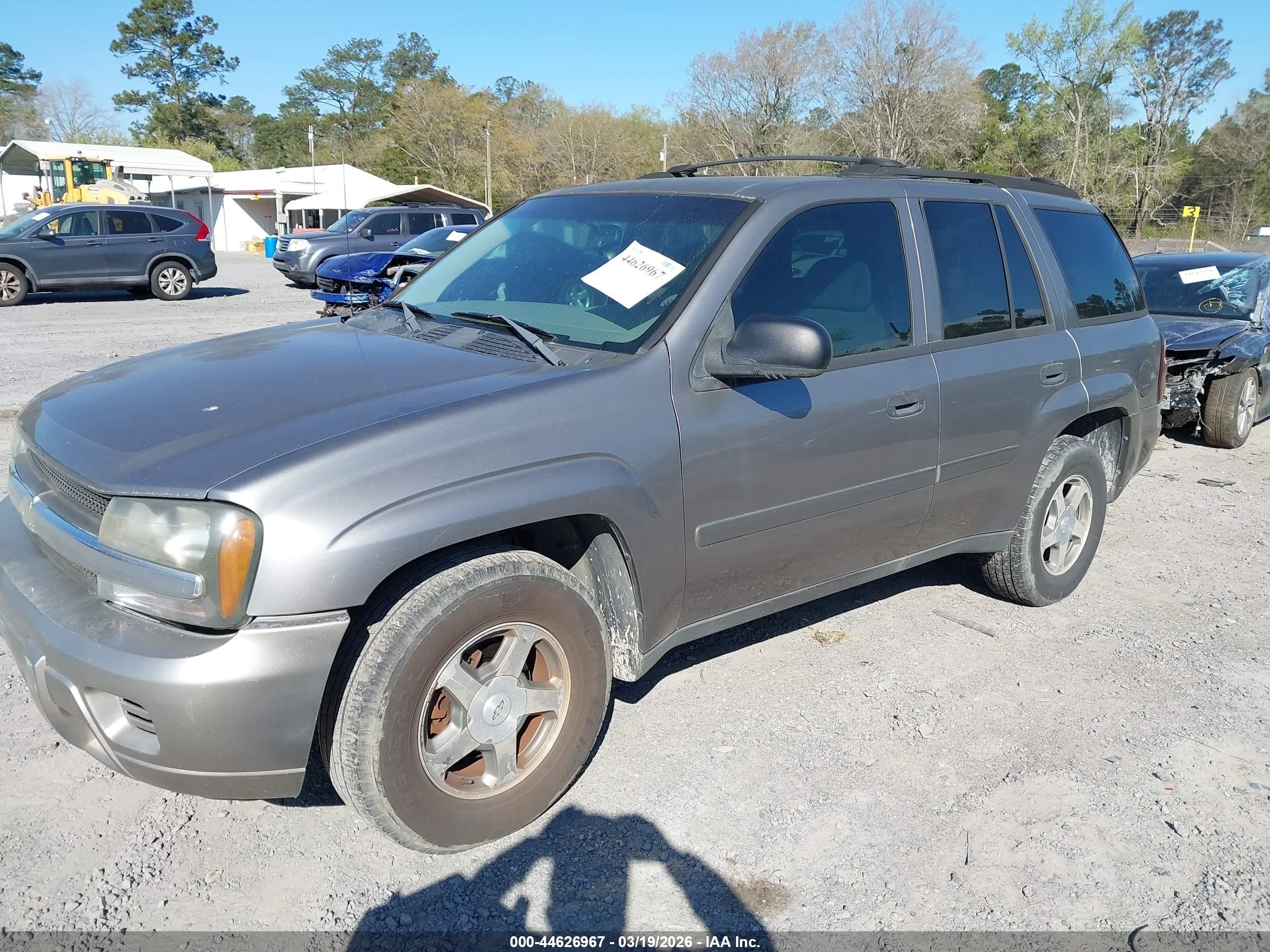 2006 Chevrolet Trailblazer Ls Champagne vin: 1GNDS13S262307446