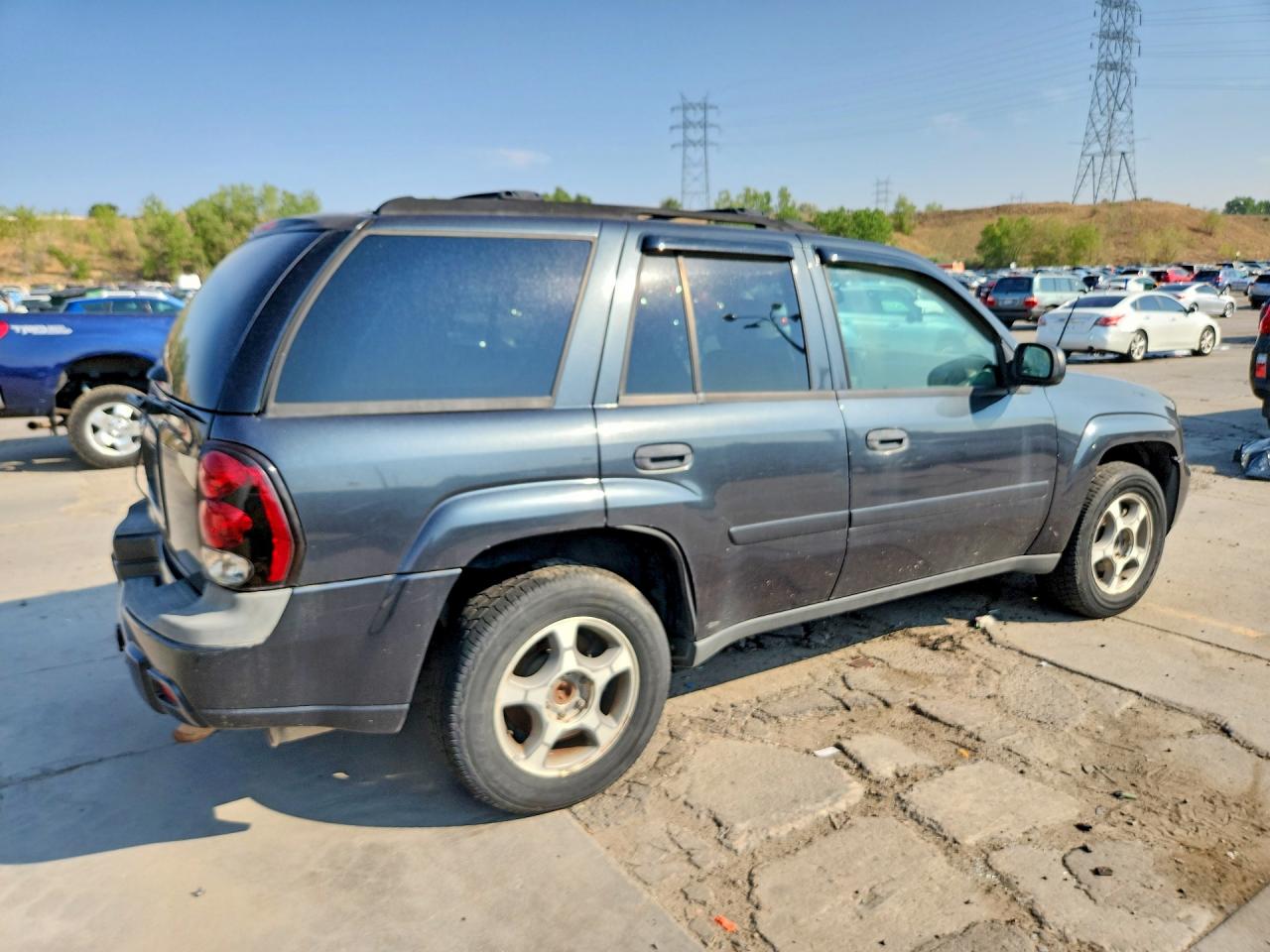 2006 Chevrolet Trailblazer Ls Charcoal vin: 1GNDS13S262326255