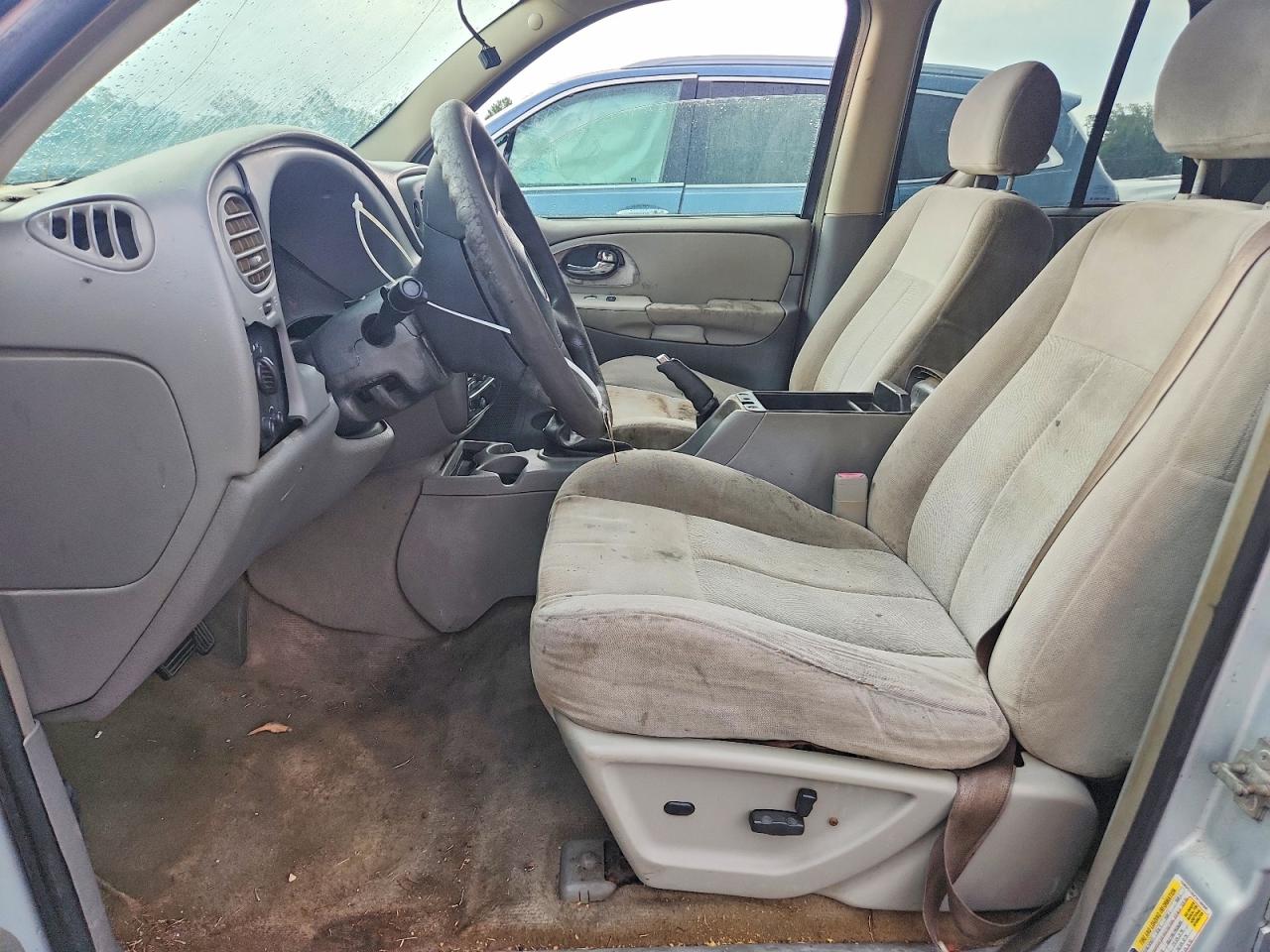 2007 Chevrolet Trailblazer Ls Silver vin: 1GNDS13S272136506