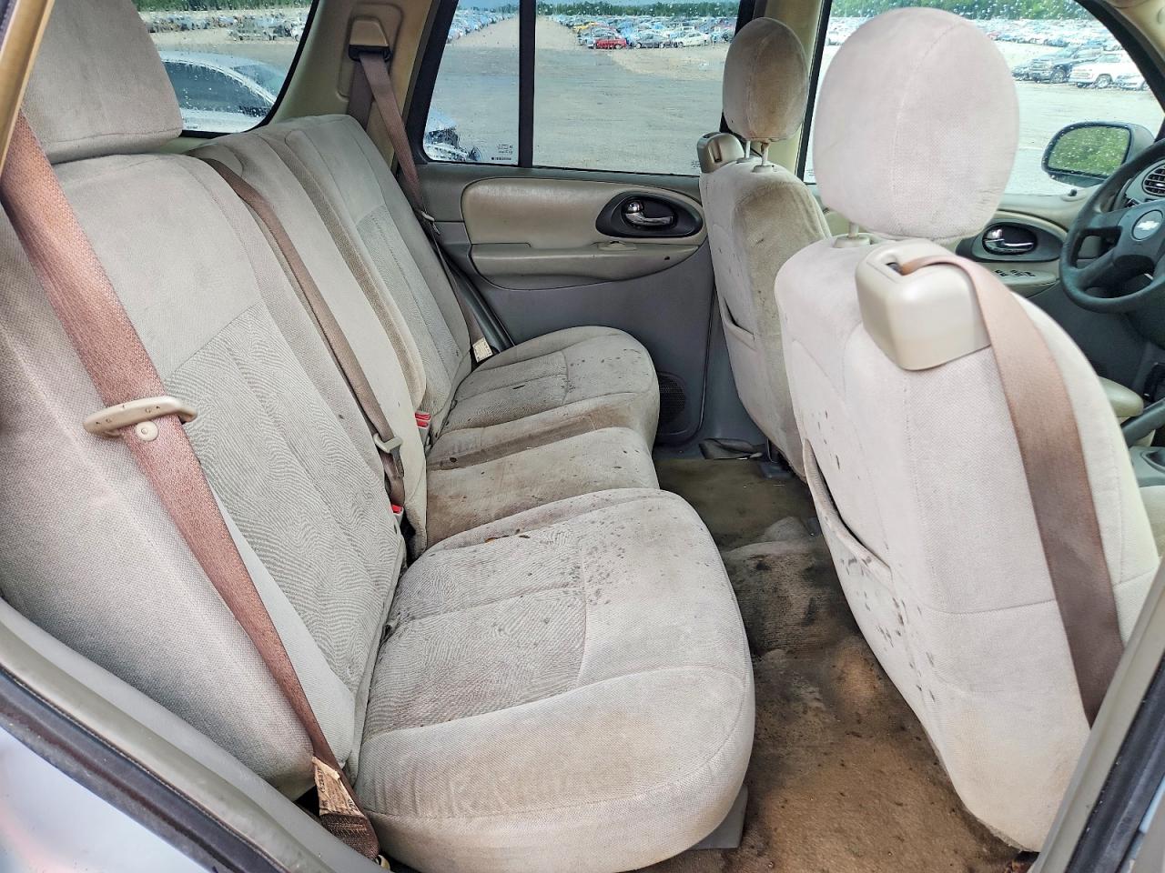 2007 Chevrolet Trailblazer Ls Silver vin: 1GNDS13S272136506