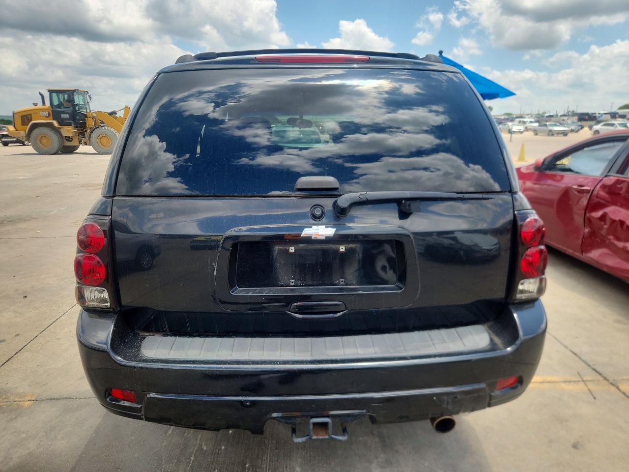 2008 Chevrolet Trailblazer Ls Black vin: 1GNDS13S282129041