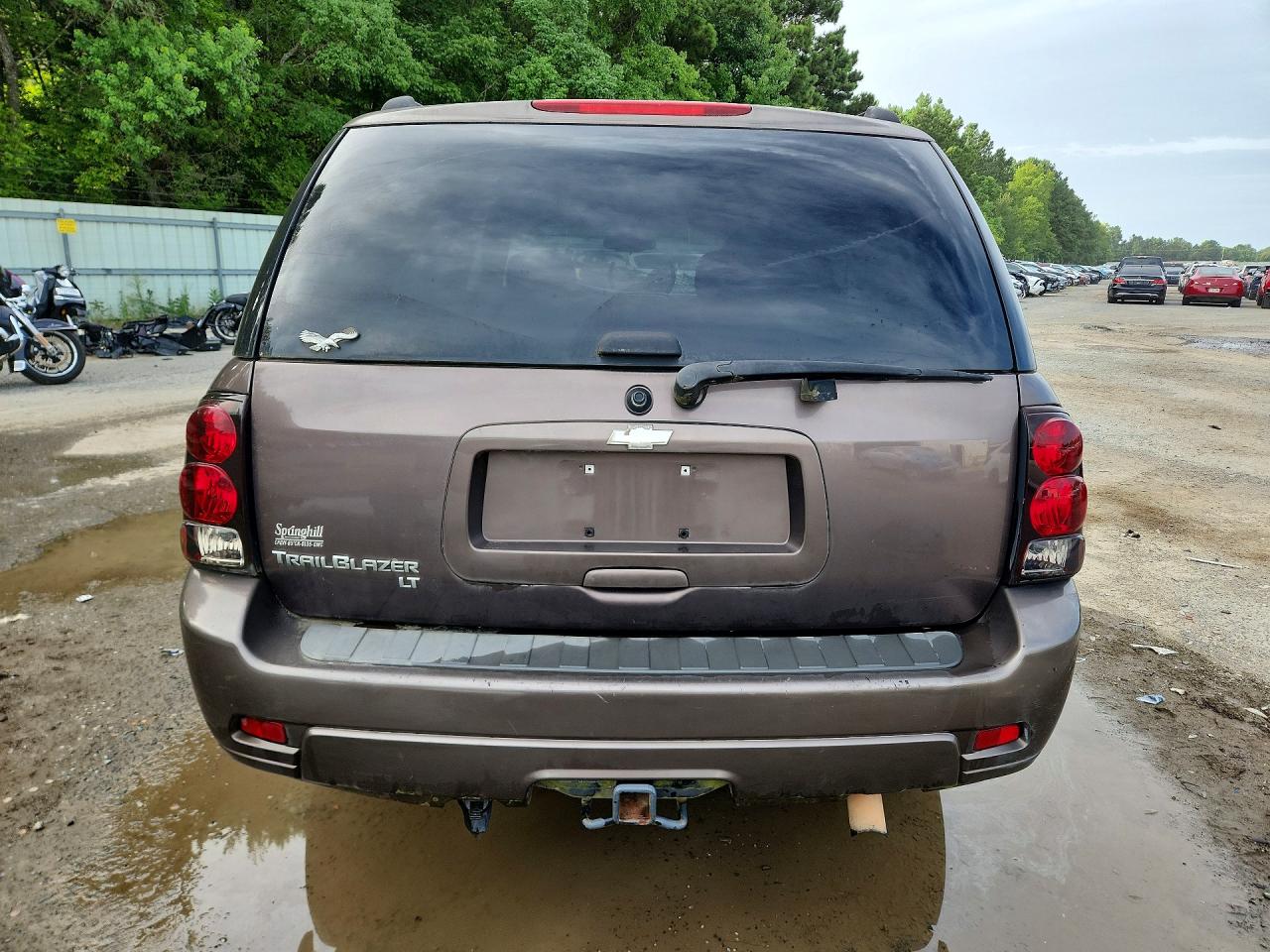 2008 Chevrolet Trailblazer Ls Brown vin: 1GNDS13S282165103