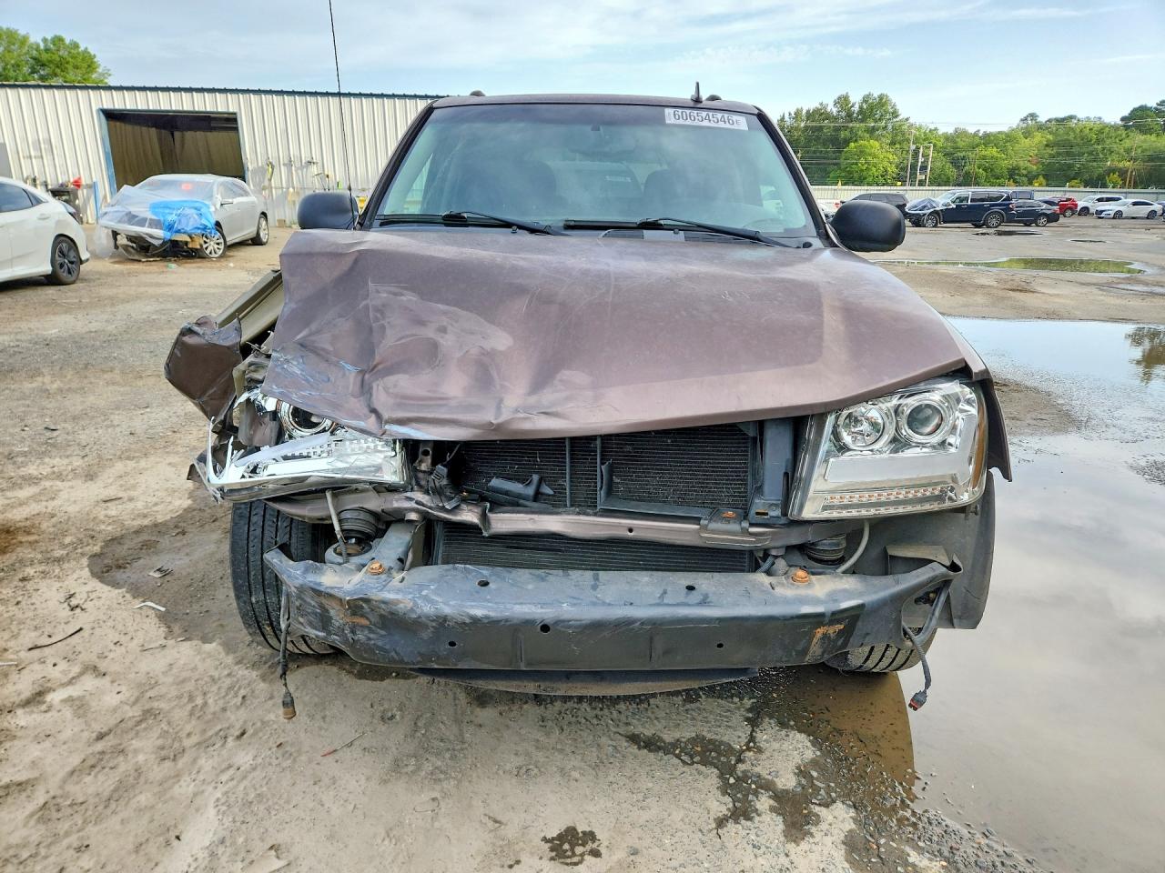 2008 Chevrolet Trailblazer Ls Brown vin: 1GNDS13S282165103