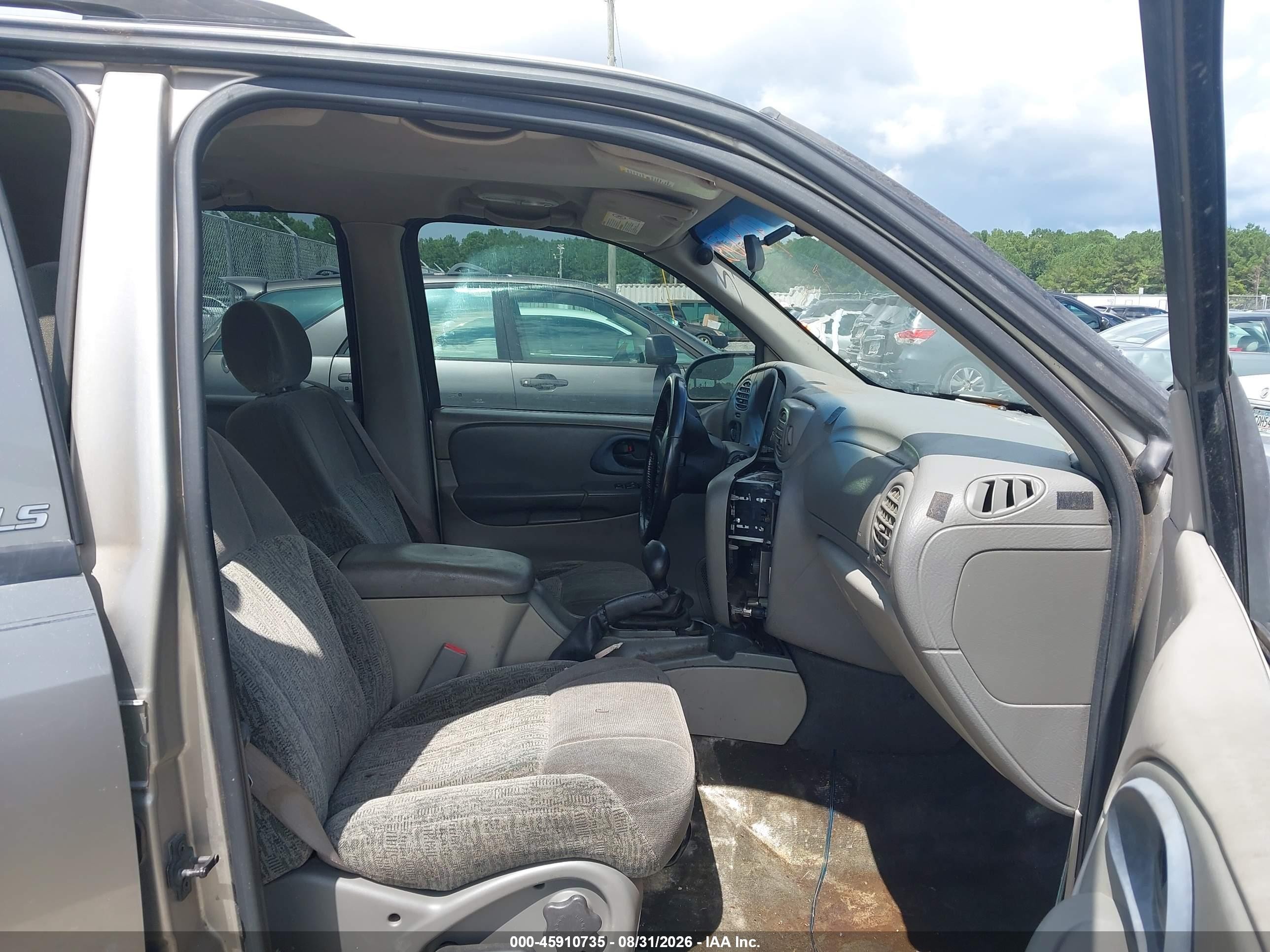 2002 Chevrolet Trailblazer Ls Champagne vin: 1GNDS13S322505026