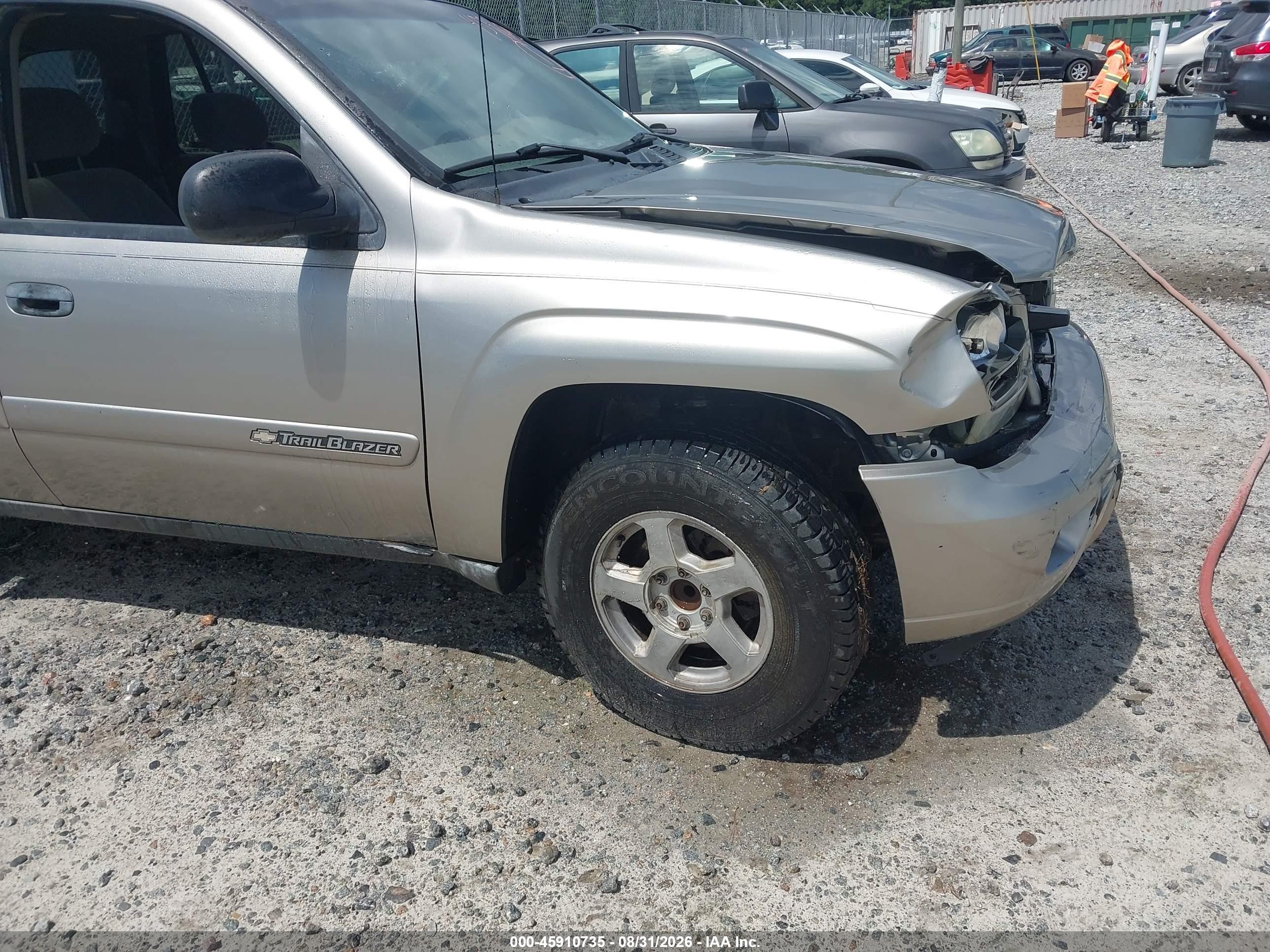 2002 Chevrolet Trailblazer Ls Champagne vin: 1GNDS13S322505026