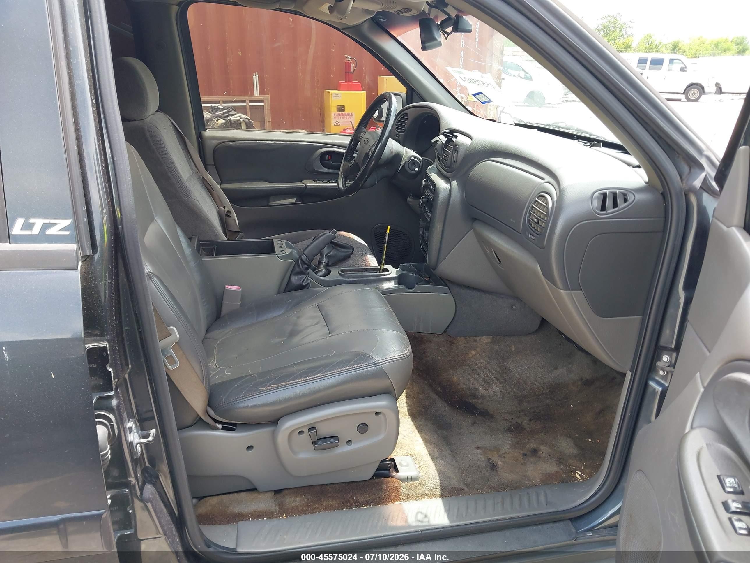 2003 Chevrolet Trailblazer Ltz Серый vin: 1GNDS13S332392972
