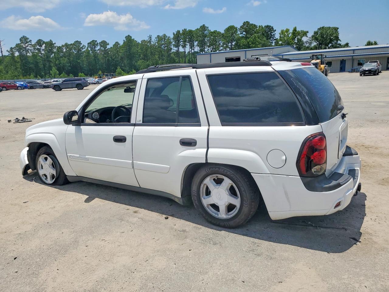 2003 Chevrolet Trailblazer White vin: 1GNDS13S332396648