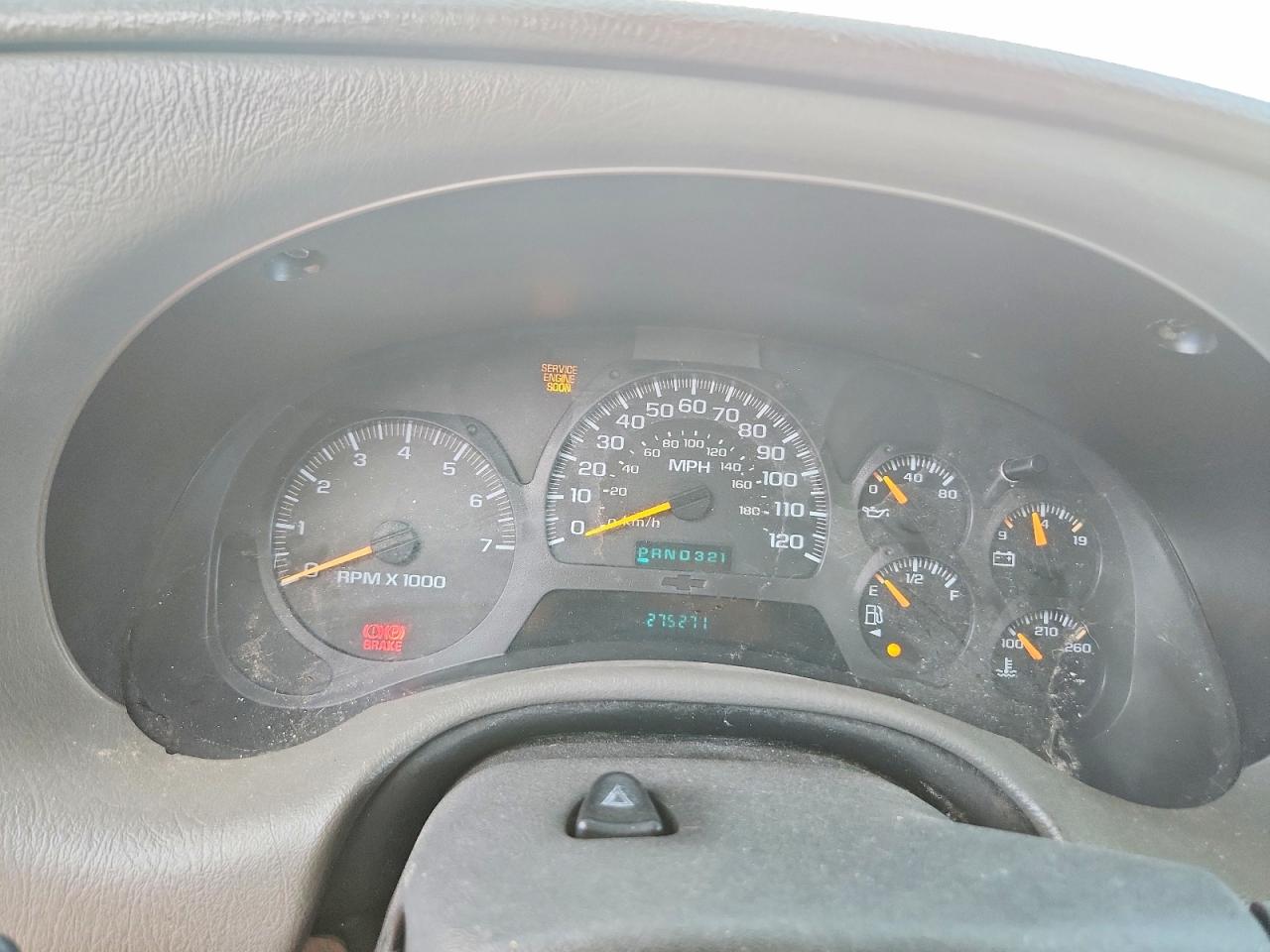 2003 Chevrolet Trailblazer White vin: 1GNDS13S332396648