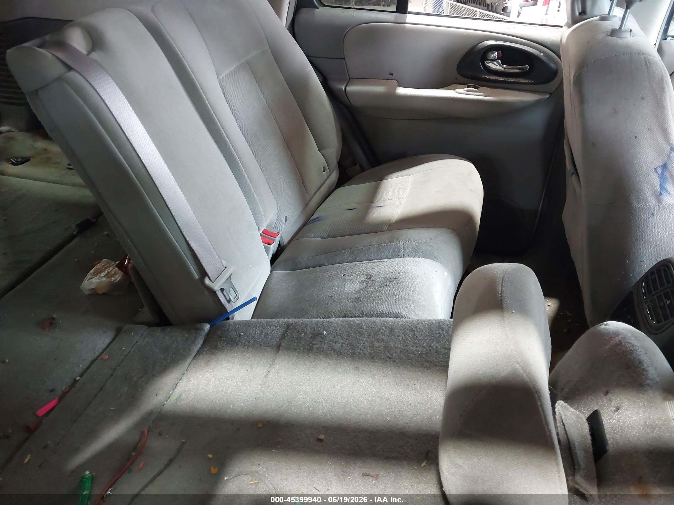 2006 Chevrolet Trailblazer Ls Silver vin: 1GNDS13S362272545