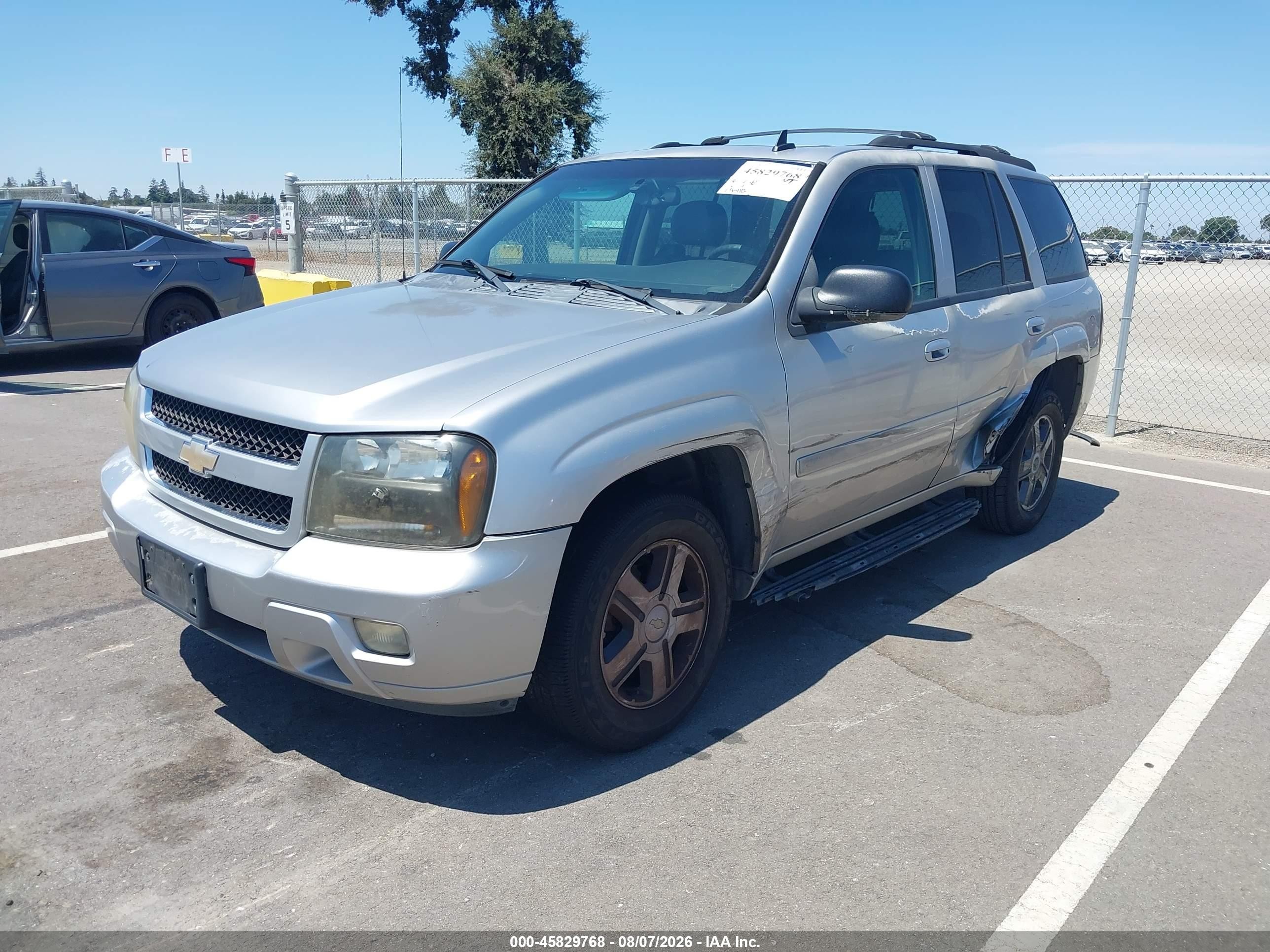 2006 Chevrolet Trailblazer Lt Silver vin: 1GNDS13S362318598