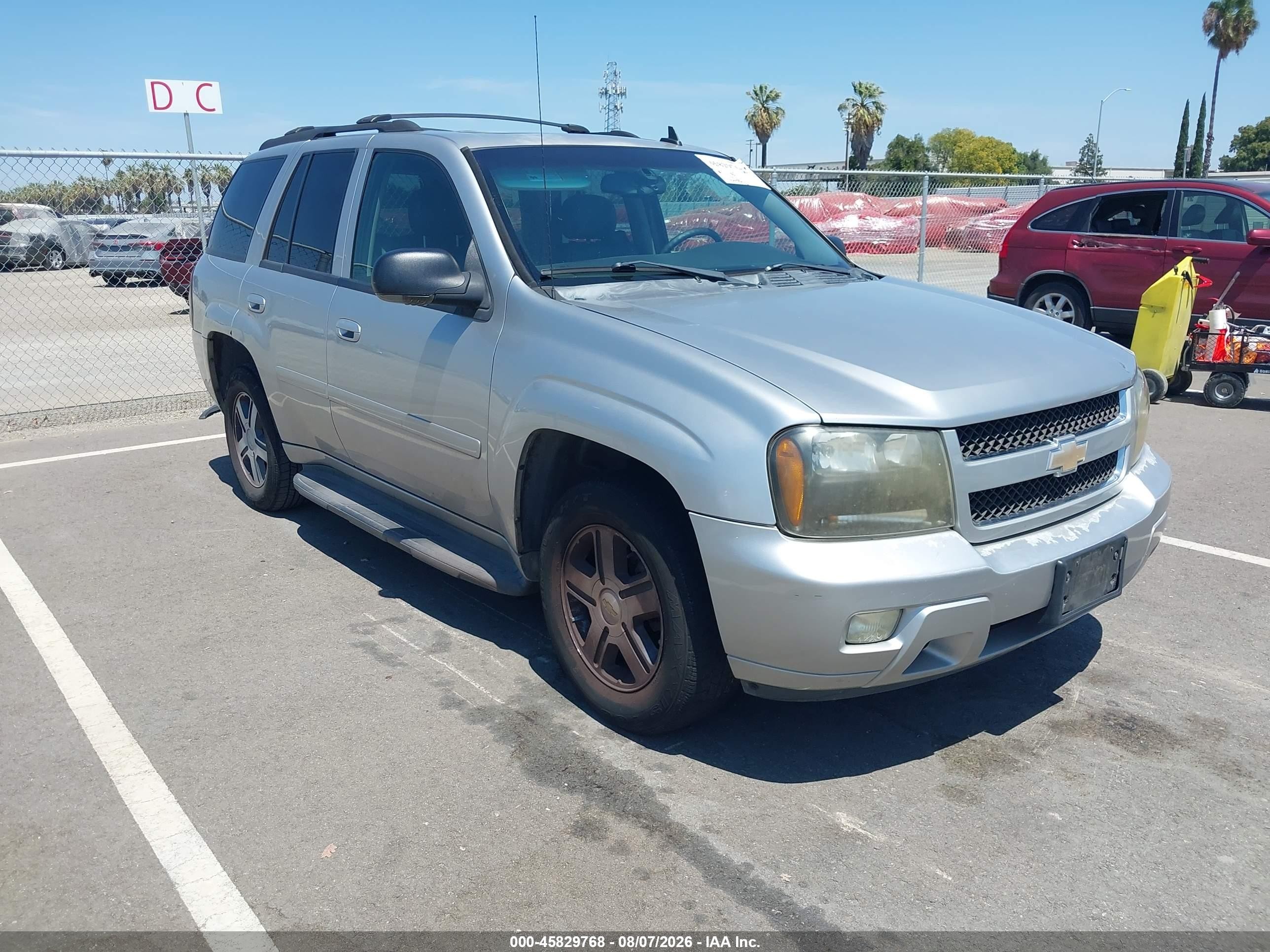 2006 Chevrolet Trailblazer Lt Silver vin: 1GNDS13S362318598