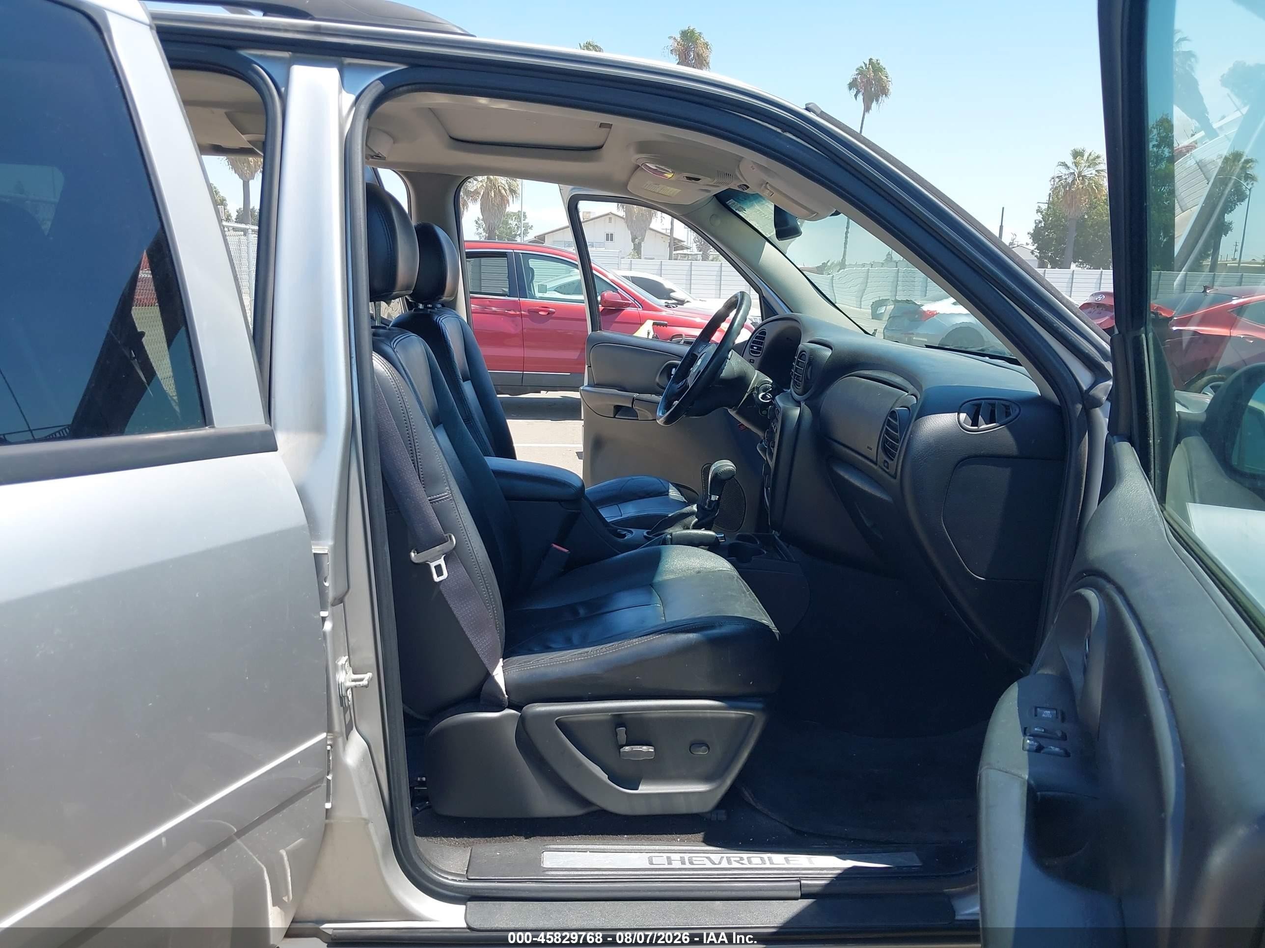 2006 Chevrolet Trailblazer Lt Silver vin: 1GNDS13S362318598