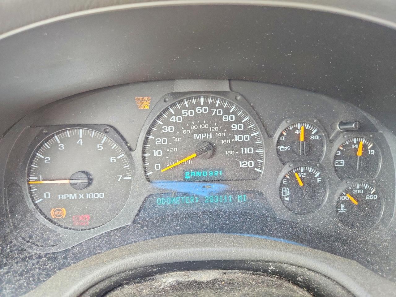 2002 Chevrolet Trailblazer Xl Red vin: 1GNDS13S422236065