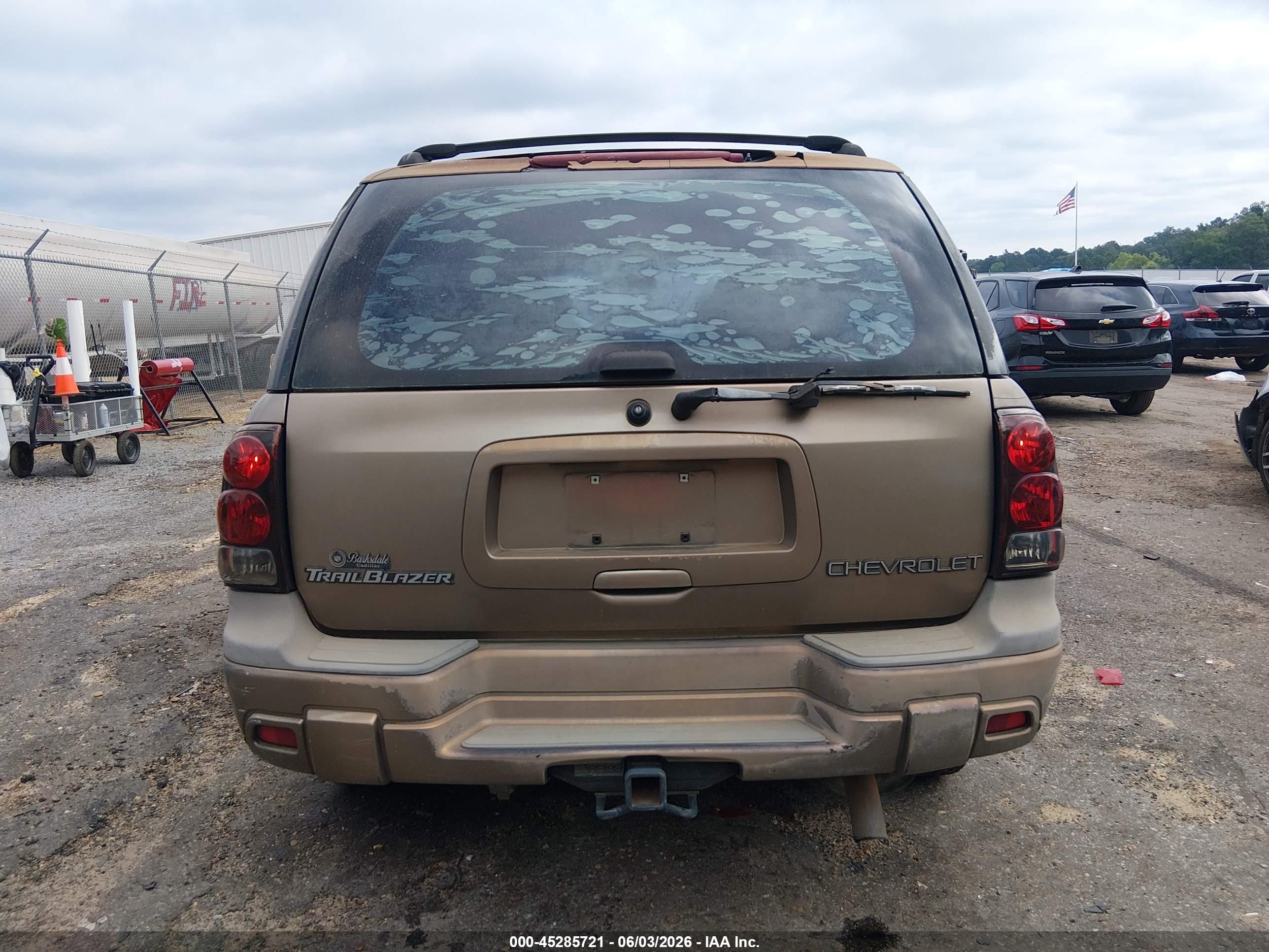 2002 Chevrolet Trailblazer Ls Золотой vin: 1GNDS13S422366556