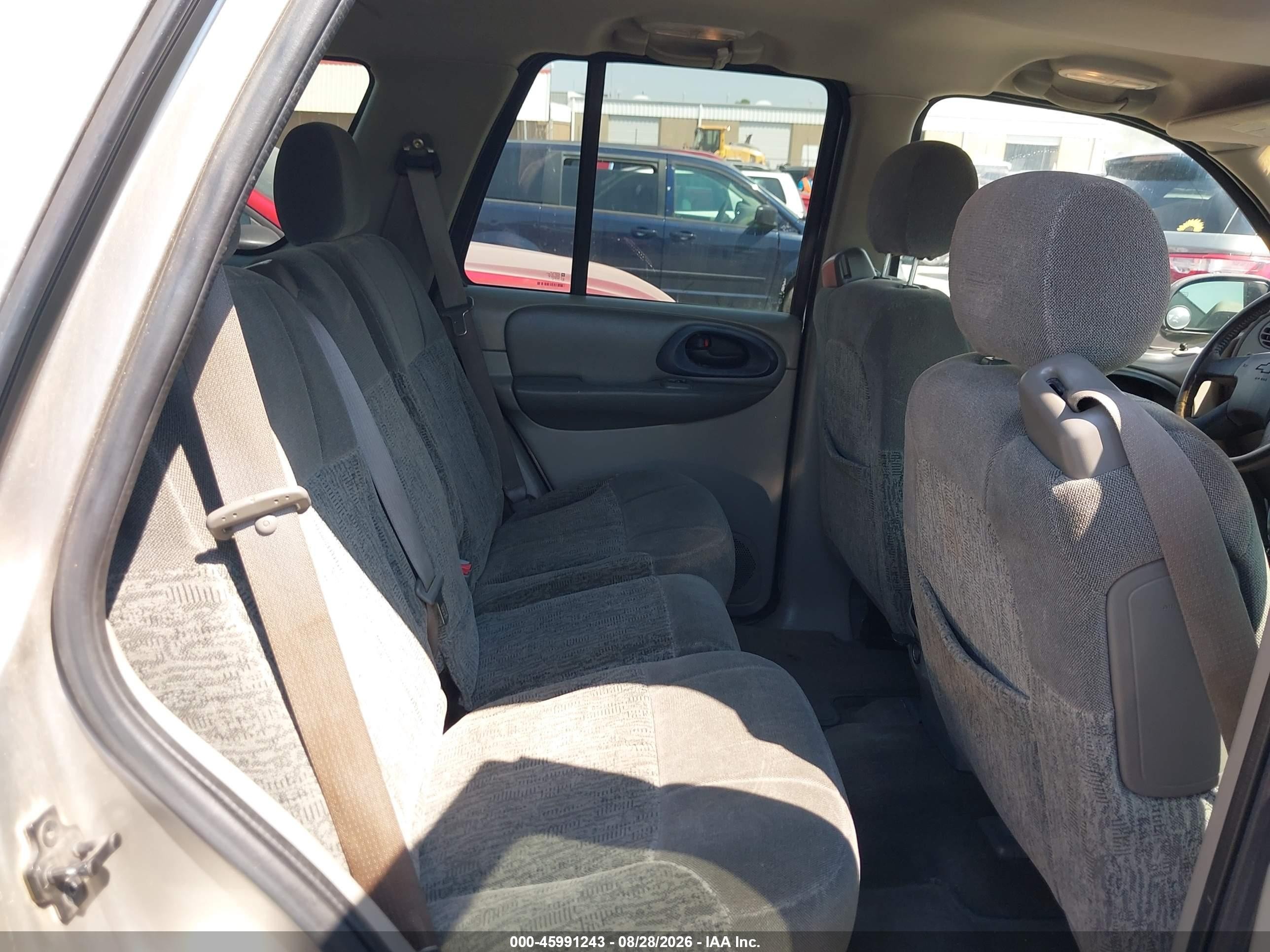 2002 Chevrolet Trailblazer Ls Silver vin: 1GNDS13S422401600