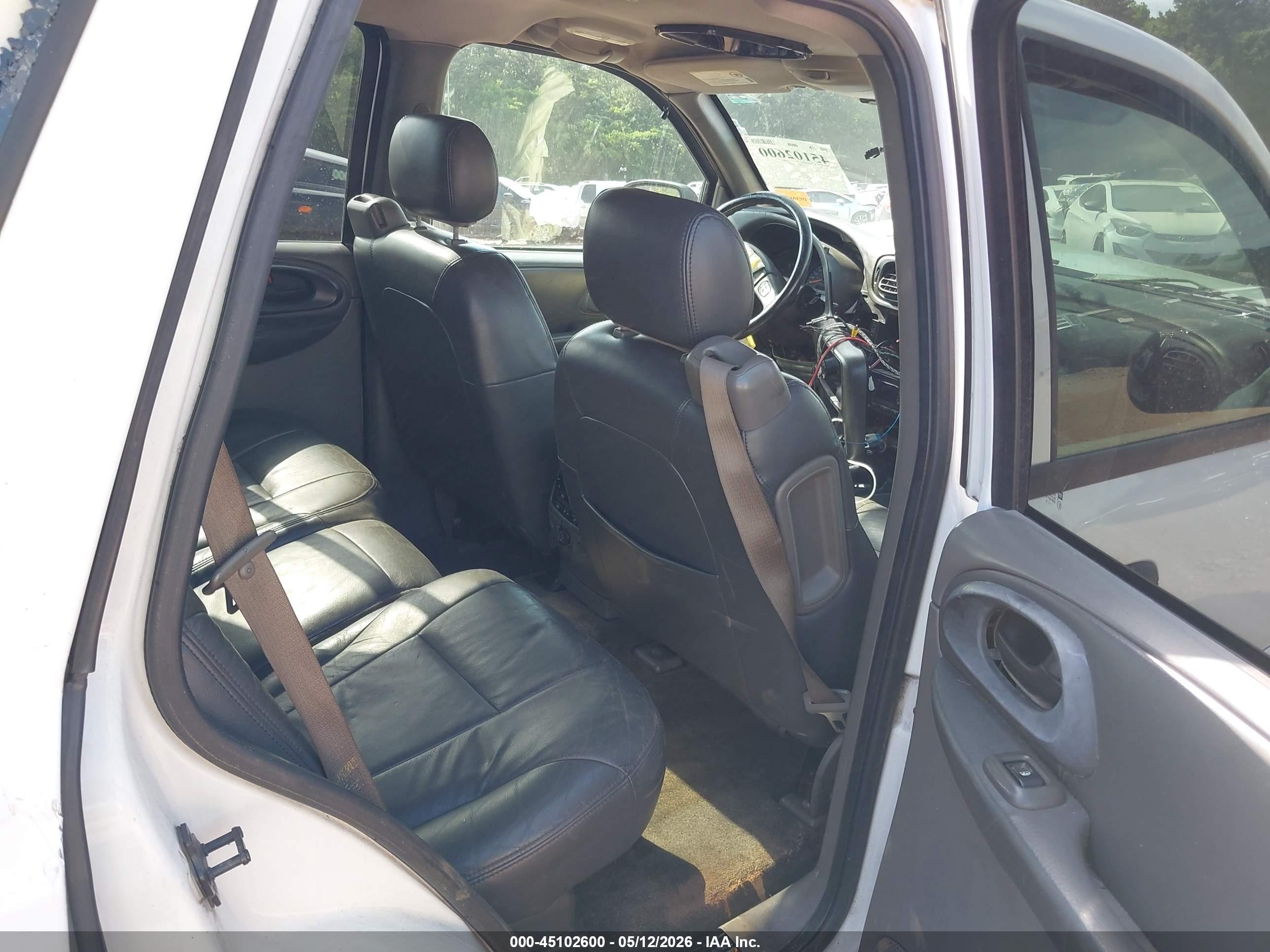 2003 Chevrolet Trailblazer Lt White vin: 1GNDS13S432399588