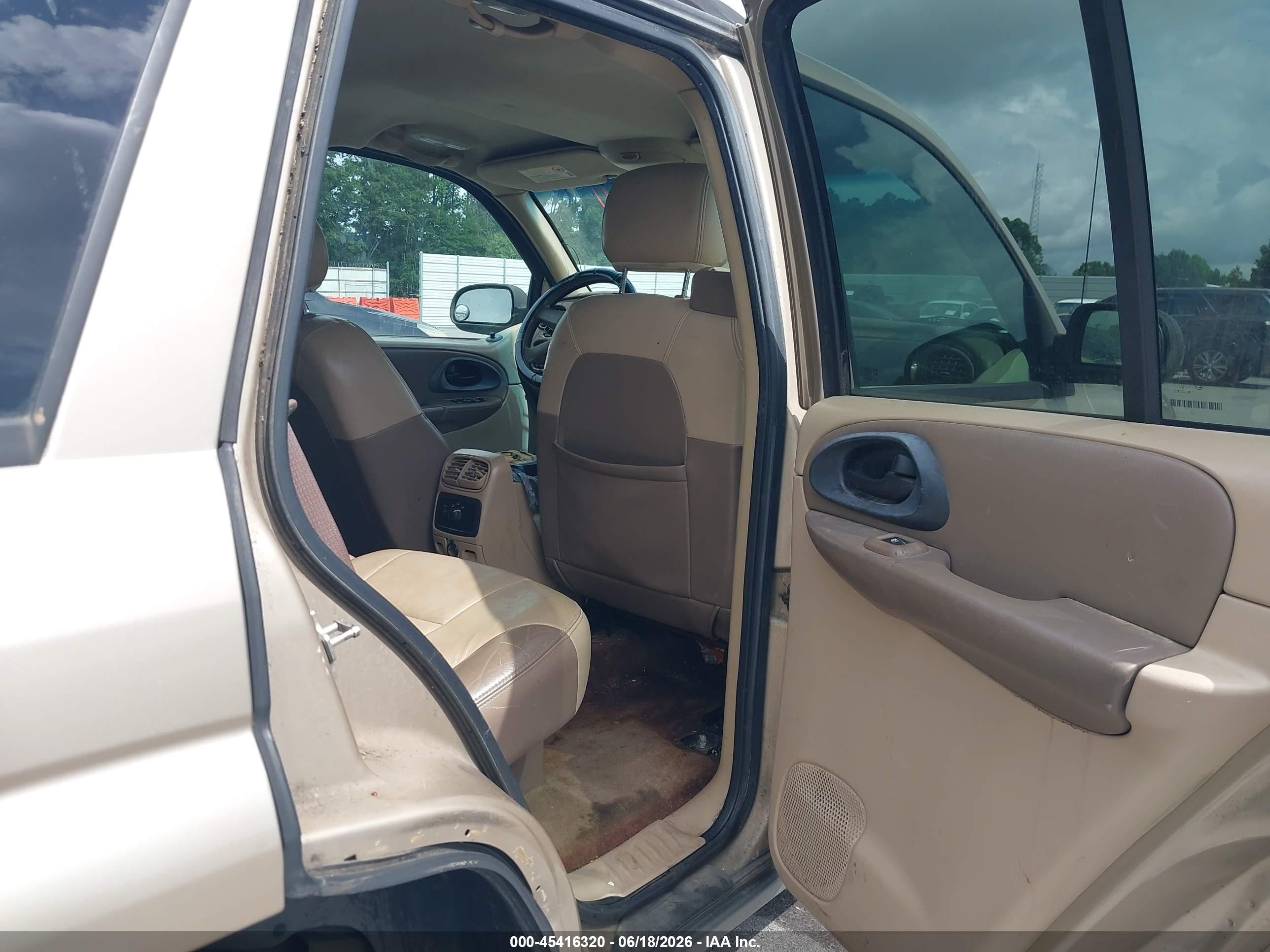 2004 Chevrolet Trailblazer Lt Золотой vin: 1GNDS13S442287097