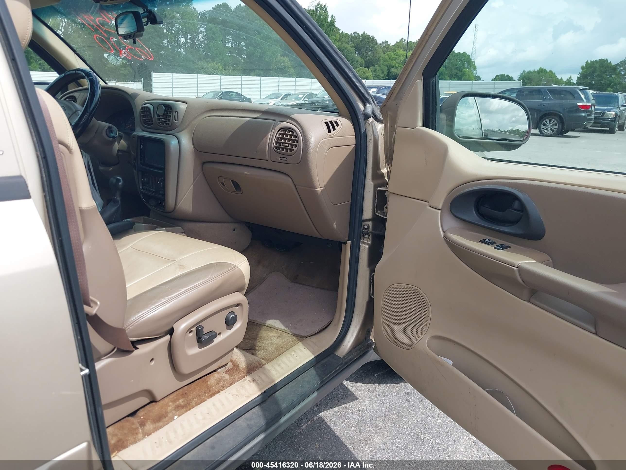 2004 Chevrolet Trailblazer Lt Золотой vin: 1GNDS13S442287097