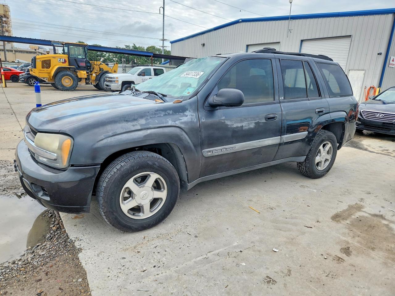 2004 Chevrolet Trailblazer Ls/lt Charcoal vin: 1GNDS13S442330188