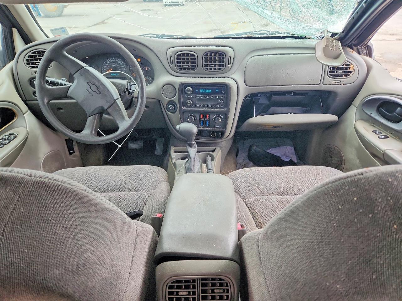2004 Chevrolet Trailblazer Ls/lt Charcoal vin: 1GNDS13S442330188