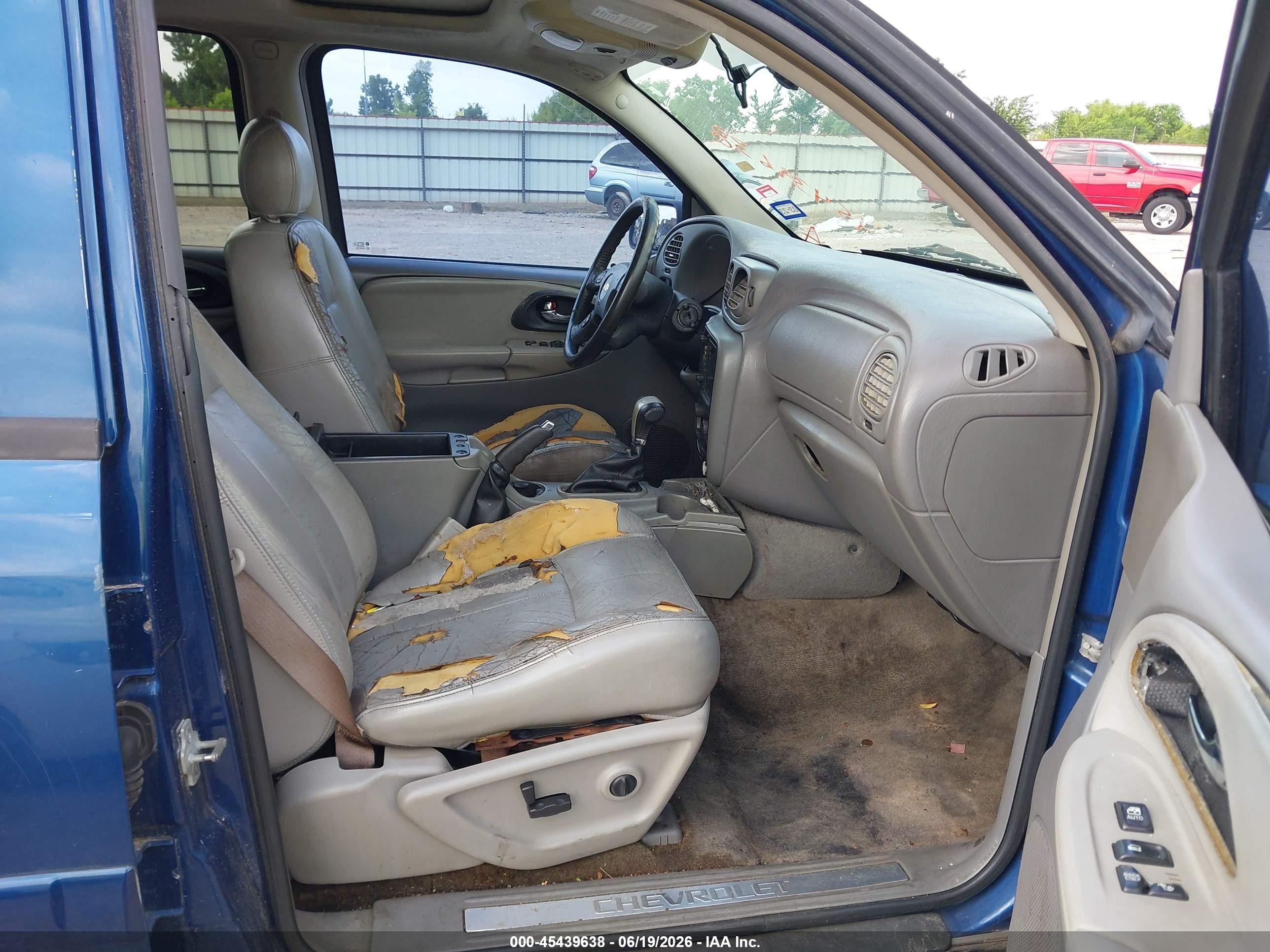 2005 Chevrolet Trailblazer Lt Blue vin: 1GNDS13S452191200