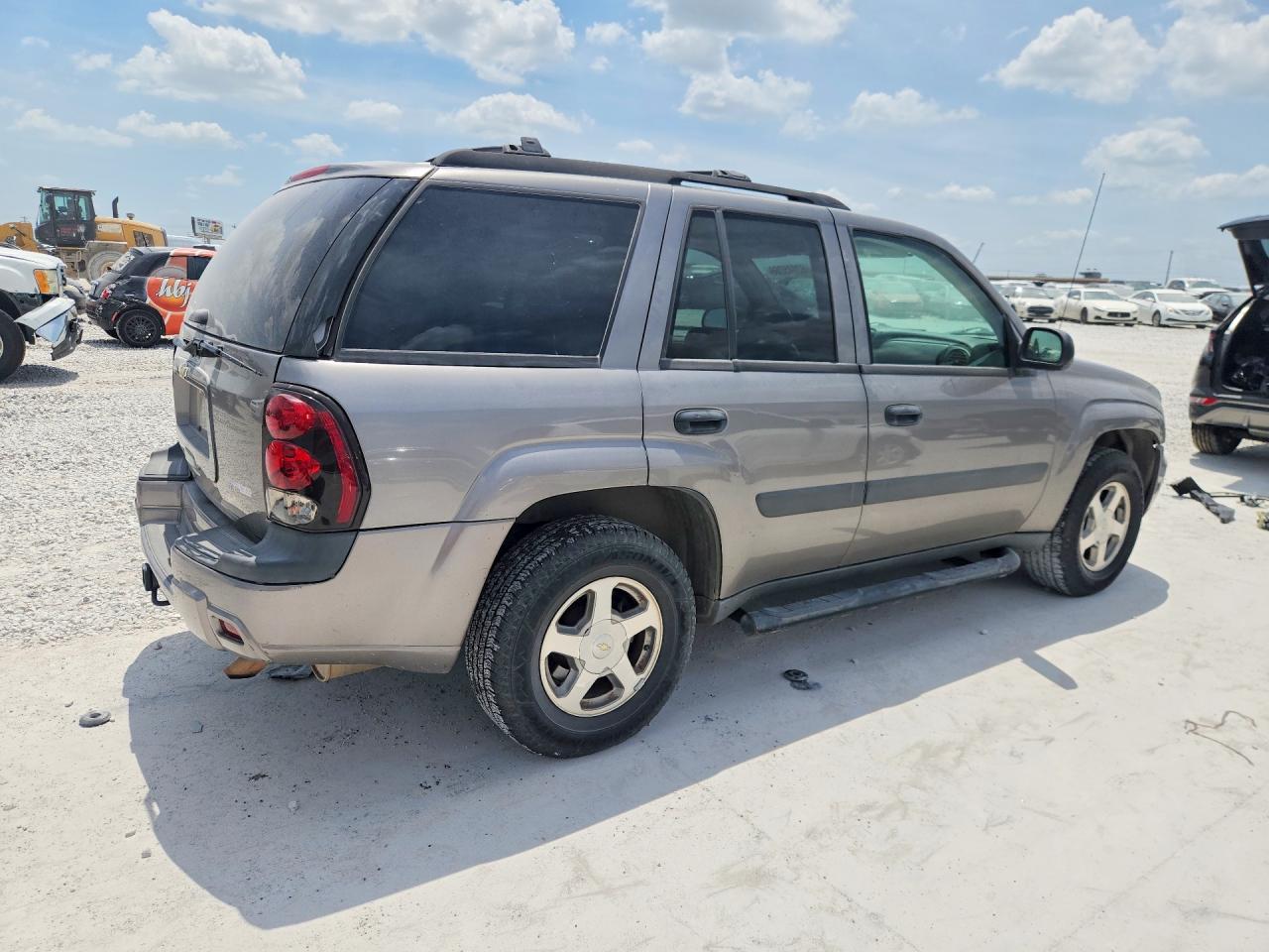 2005 Chevrolet Trailblazer Ls Silver vin: 1GNDS13S452376542