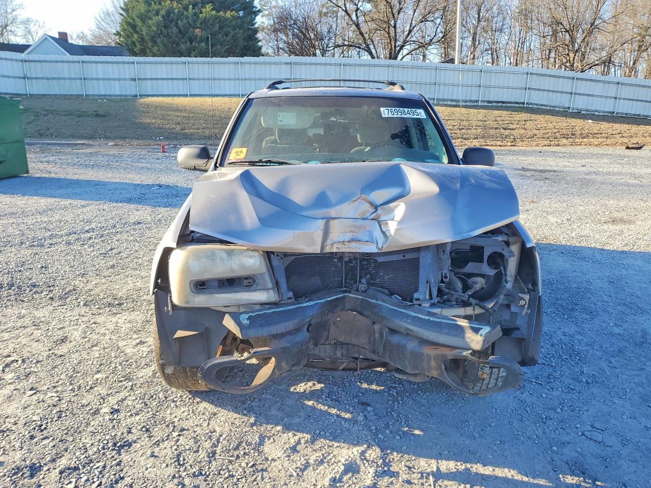 2007 Chevrolet Trailblazer Ls Silver vin: 1GNDS13S472106780