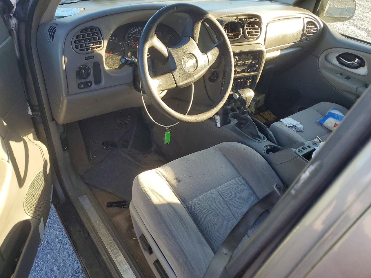2007 Chevrolet Trailblazer Ls Silver vin: 1GNDS13S472106780