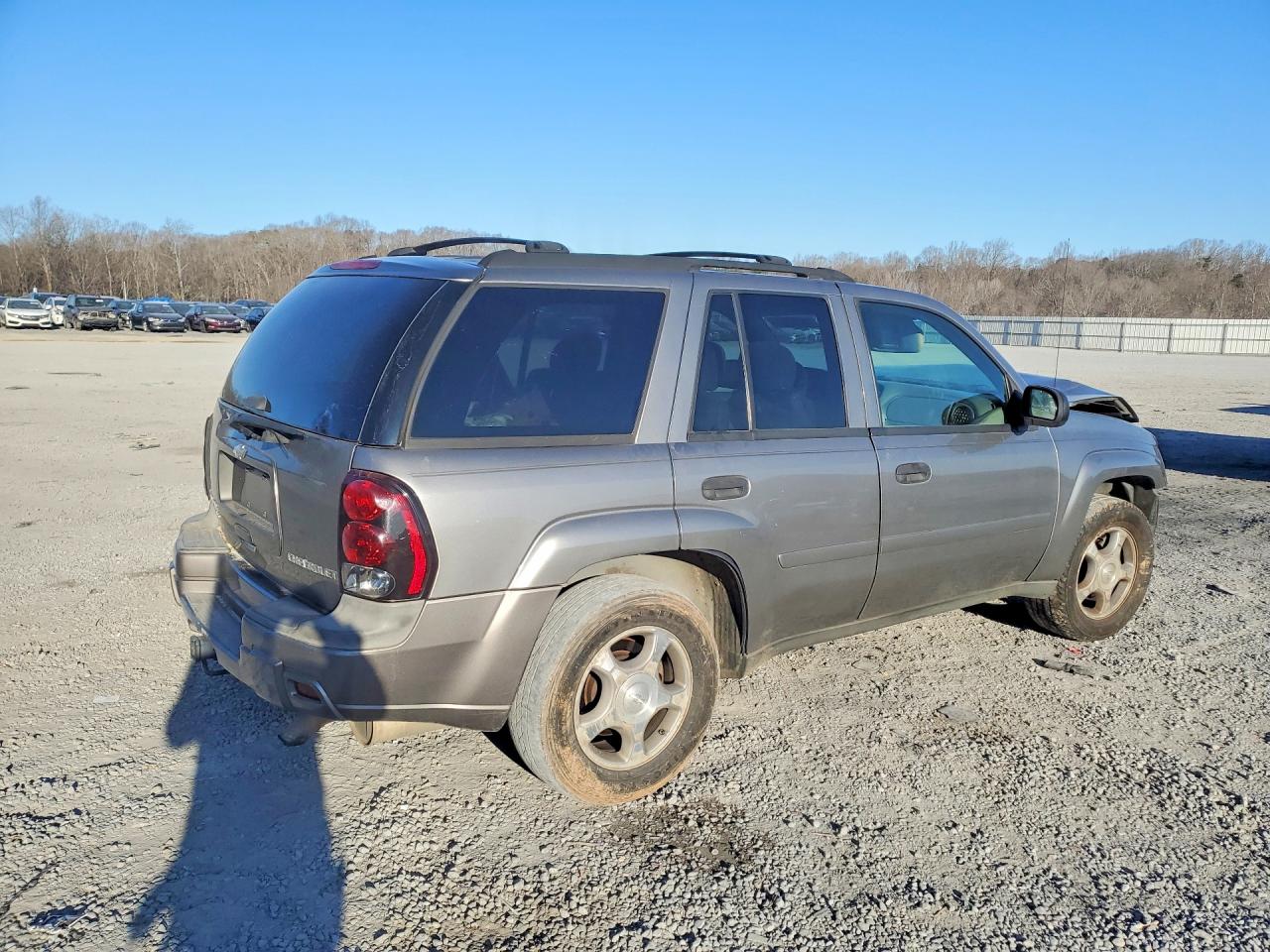 2007 Chevrolet Trailblazer Ls Silver vin: 1GNDS13S472106780