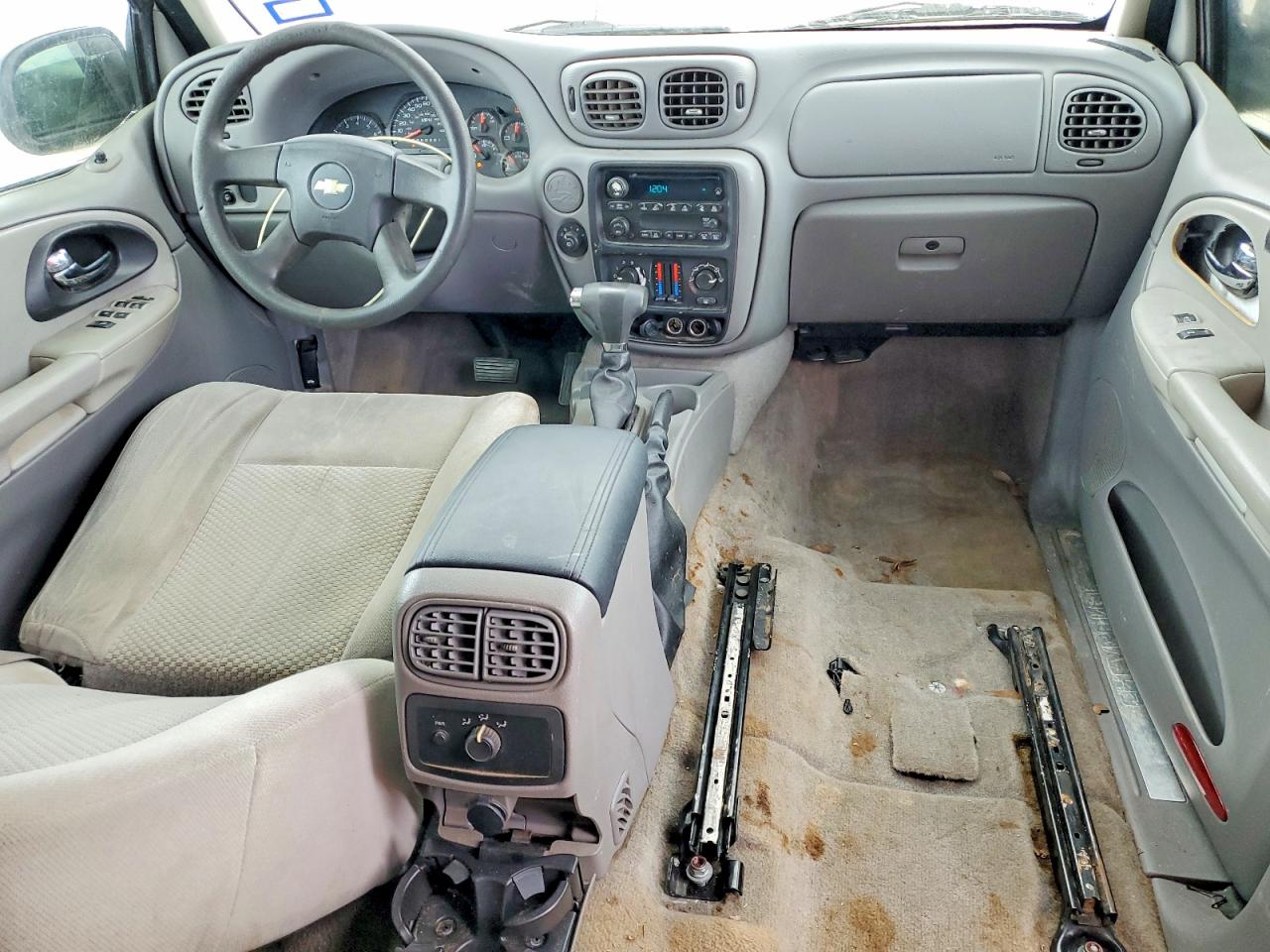 2007 Chevrolet Trailblazer Ls Серебряный vin: 1GNDS13S472191796