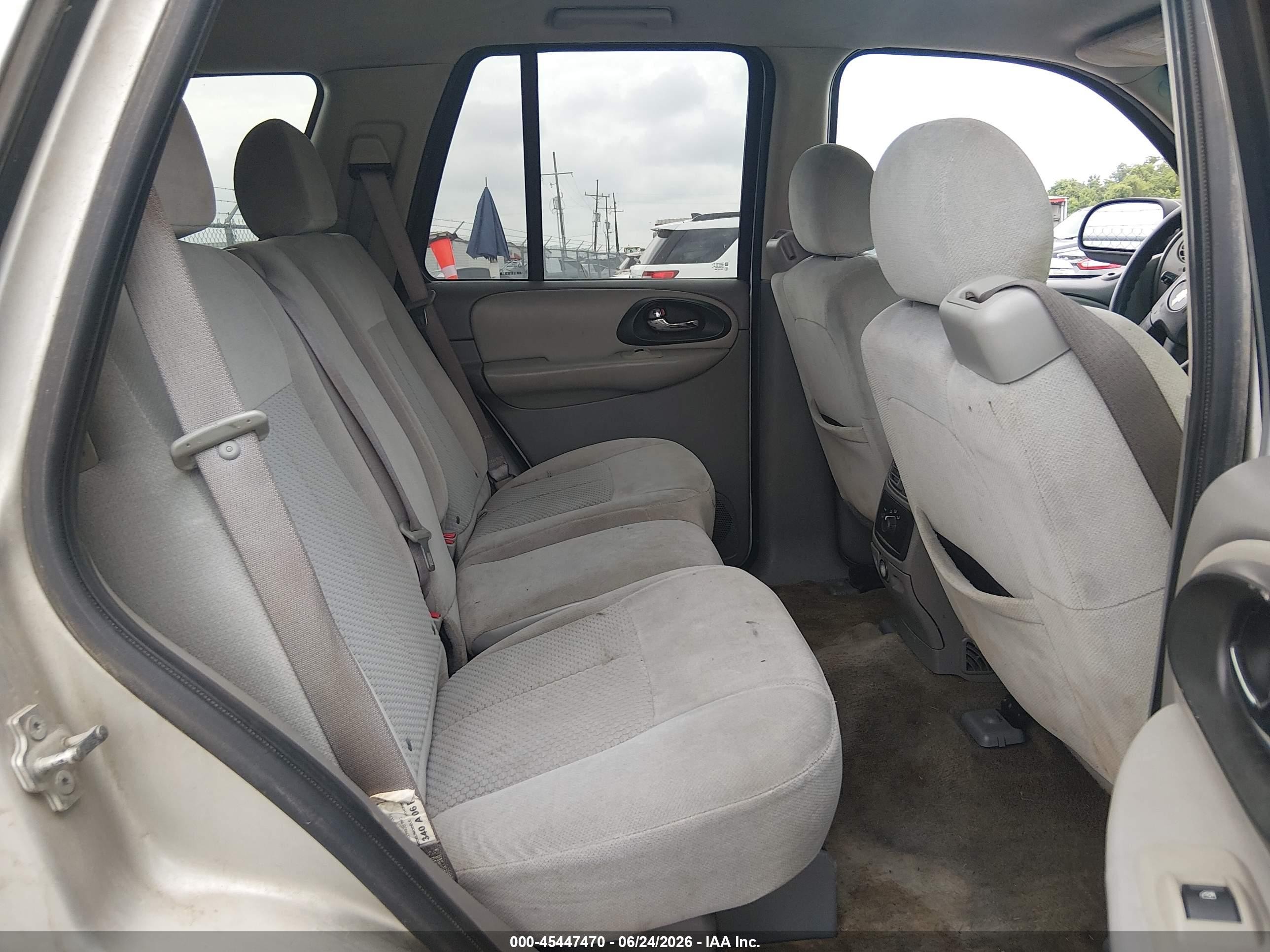 2007 Chevrolet Trailblazer Ls Silver vin: 1GNDS13S472201680