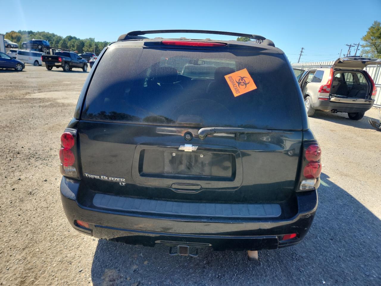 2008 Chevrolet Trailblazer Black vin: 1GNDS13S482219534