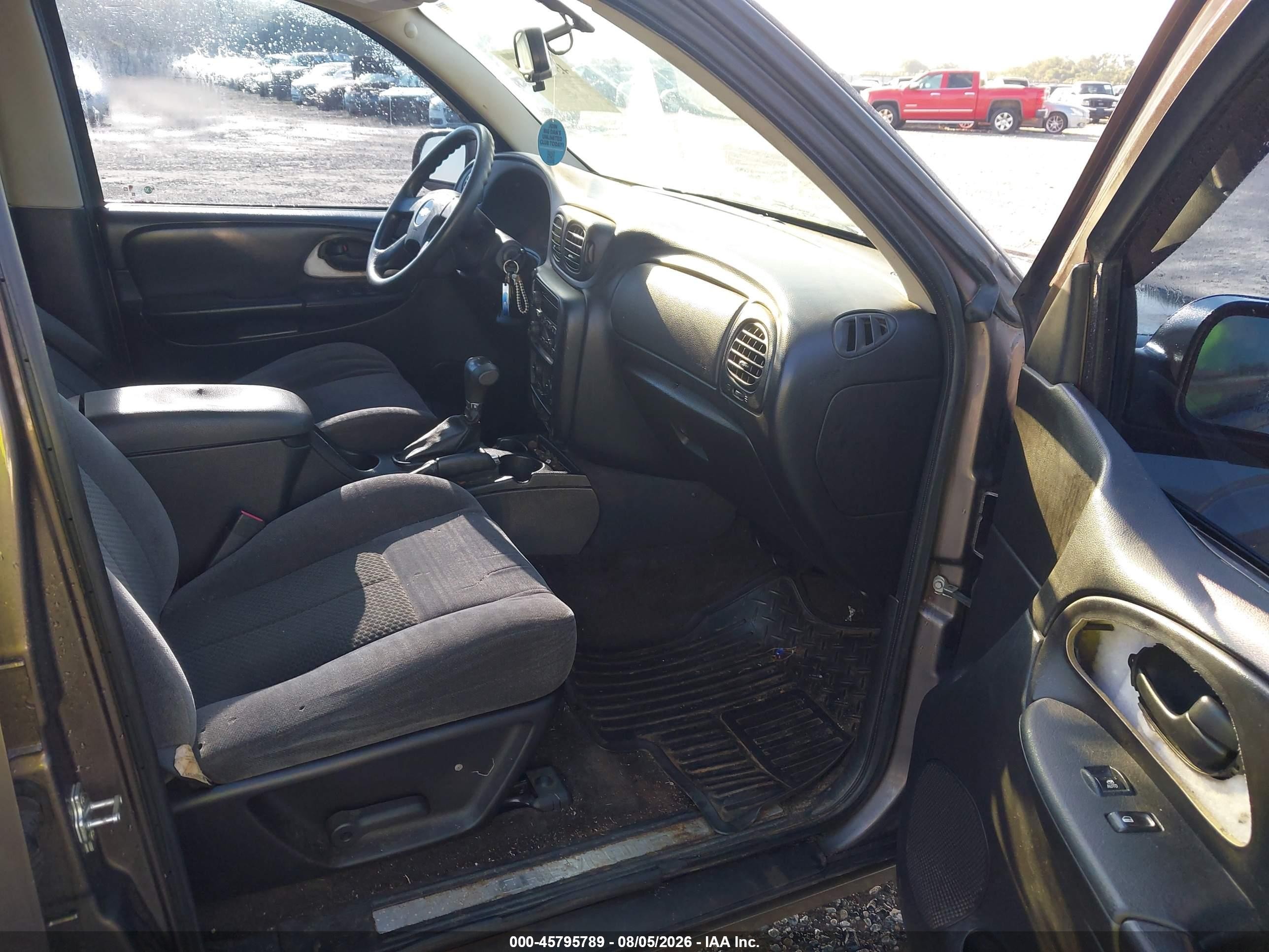 2008 Chevrolet Trailblazer Lt Pewter vin: 1GNDS13S482228007