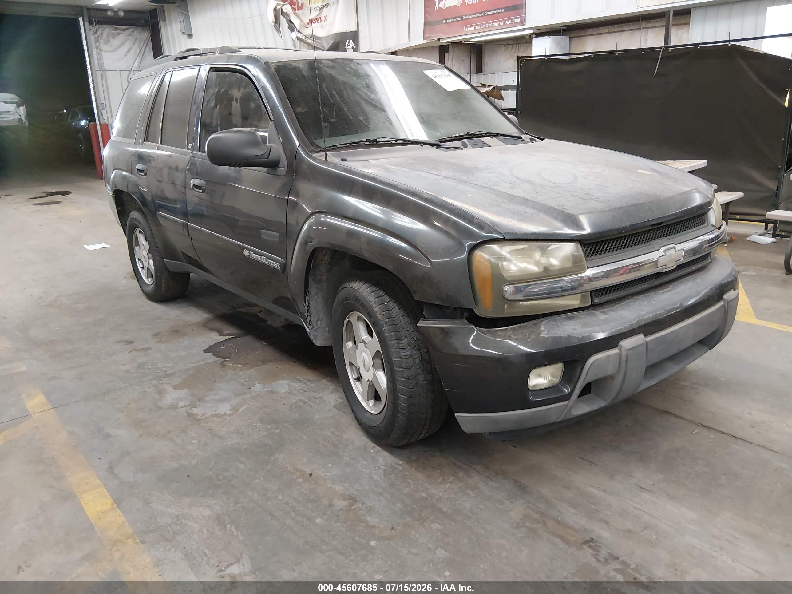 2003 Chevrolet Trailblazer Lt Green vin: 1GNDS13S532176170