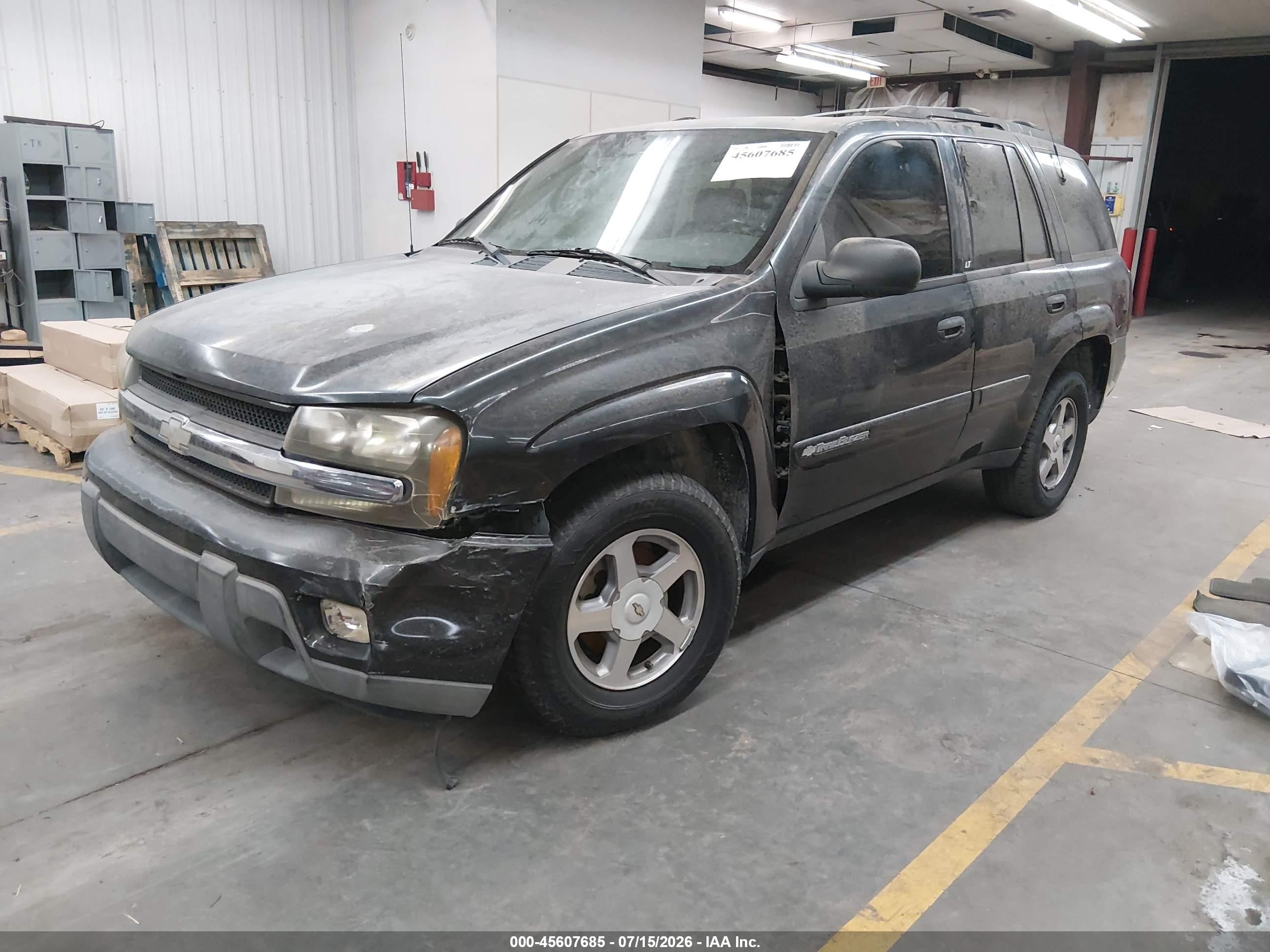 2003 Chevrolet Trailblazer Lt Green vin: 1GNDS13S532176170