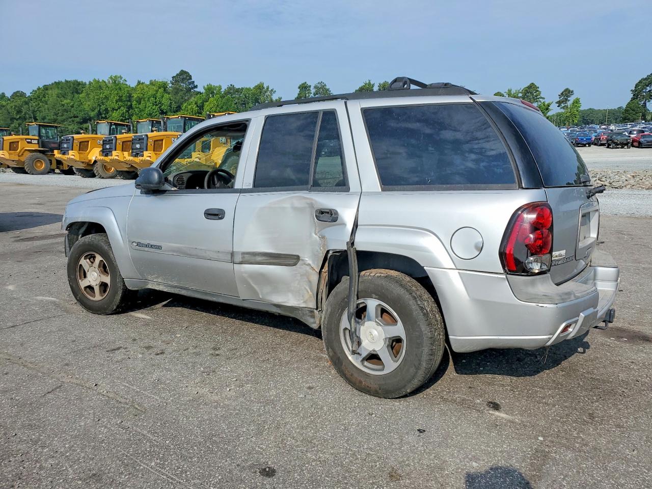 2004 Chevrolet Trailblazer Ls Silver vin: 1GNDS13S542345895