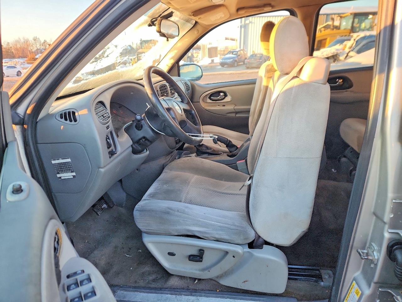 2007 Chevrolet Trailblazer Ls Silver vin: 1GNDS13S572207326