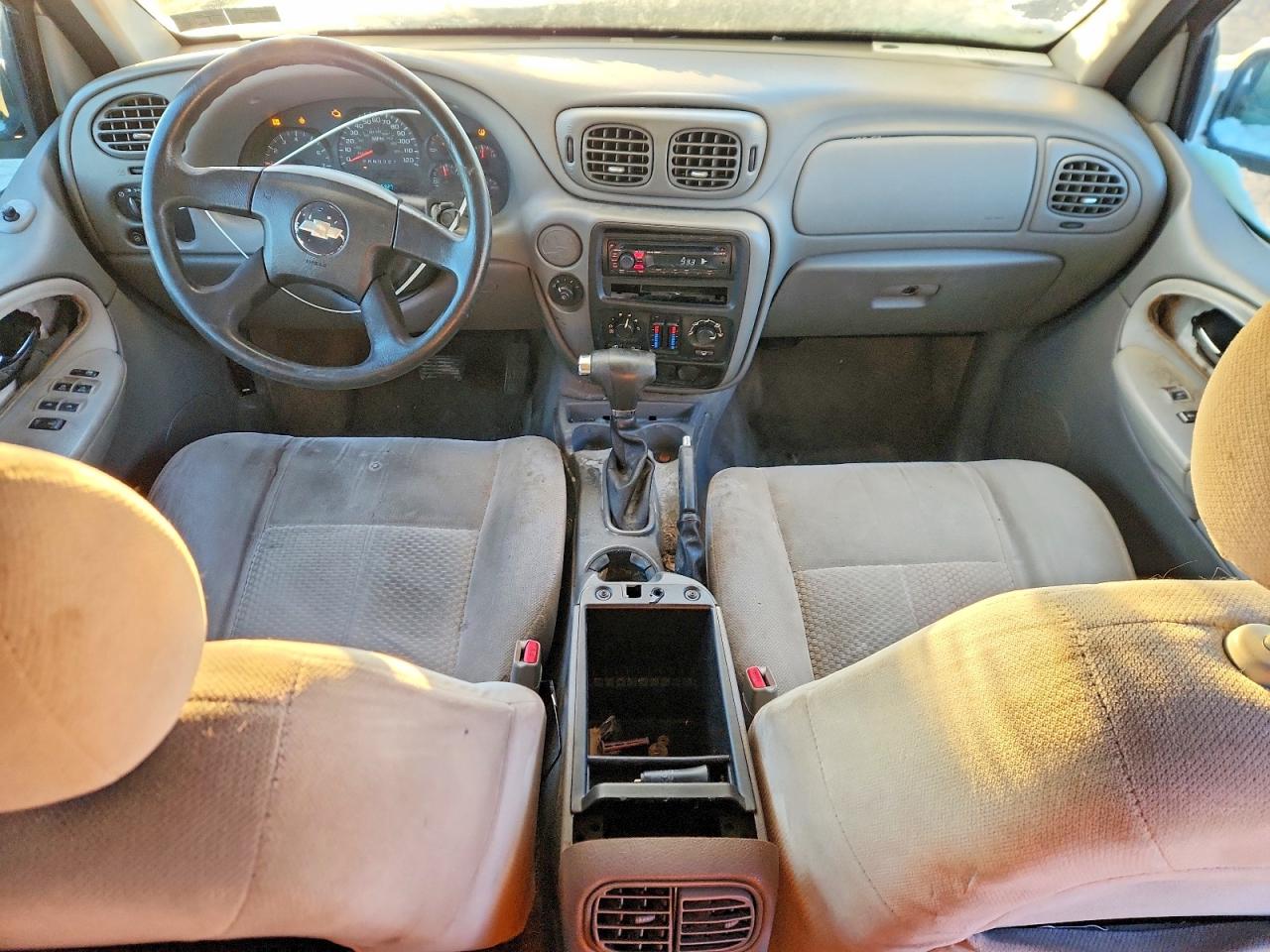 2007 Chevrolet Trailblazer Ls Silver vin: 1GNDS13S572207326