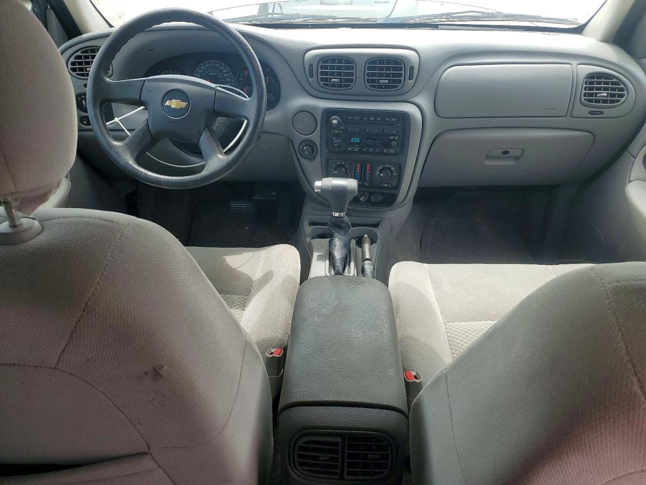 2007 Chevrolet Trailblazer Ls Silver vin: 1GNDS13S572273908