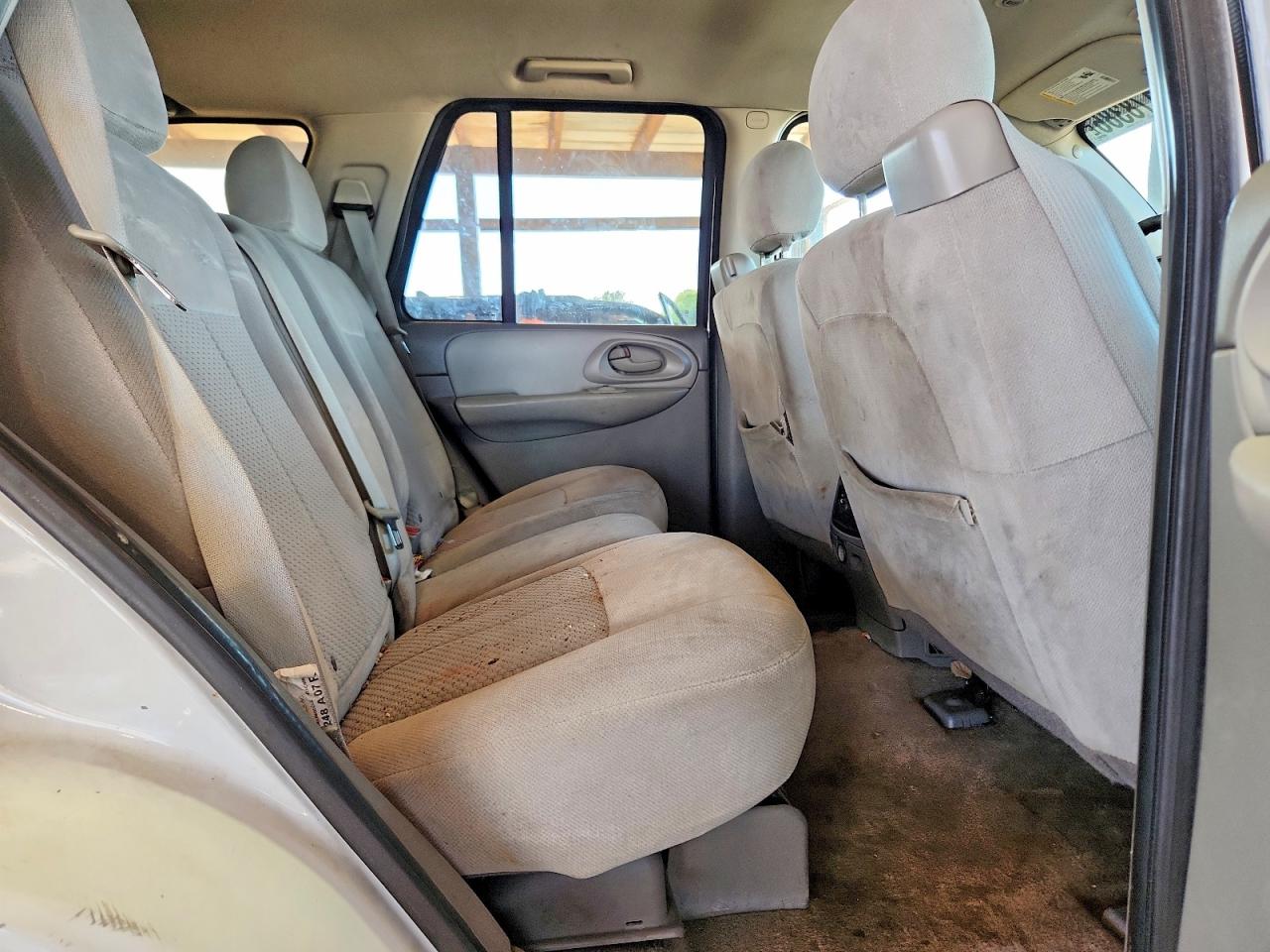 2008 Chevrolet Trailblazer White vin: 1GNDS13S582144360