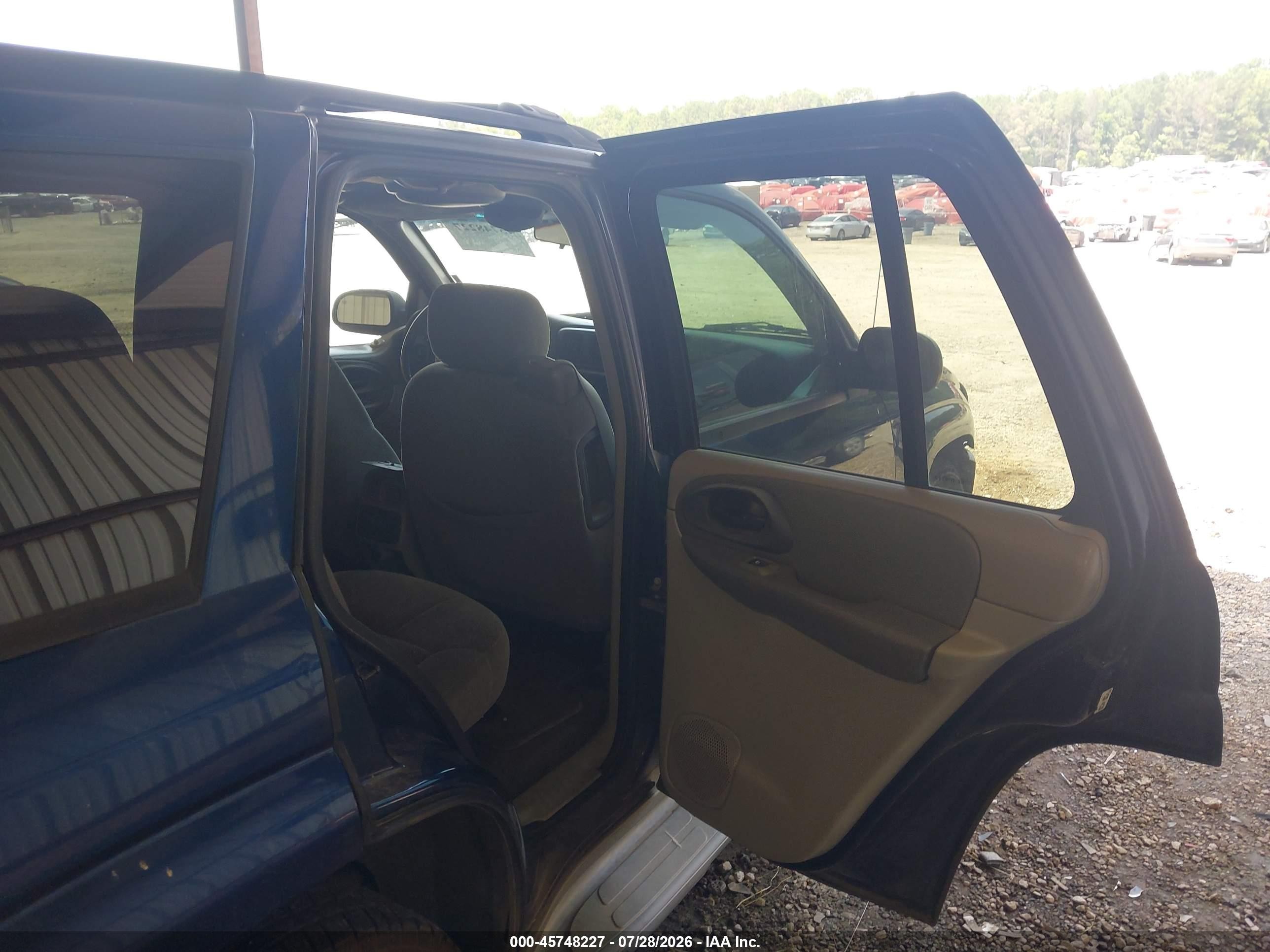 2003 Chevrolet Trailblazer Lt Синий vin: 1GNDS13S632395641