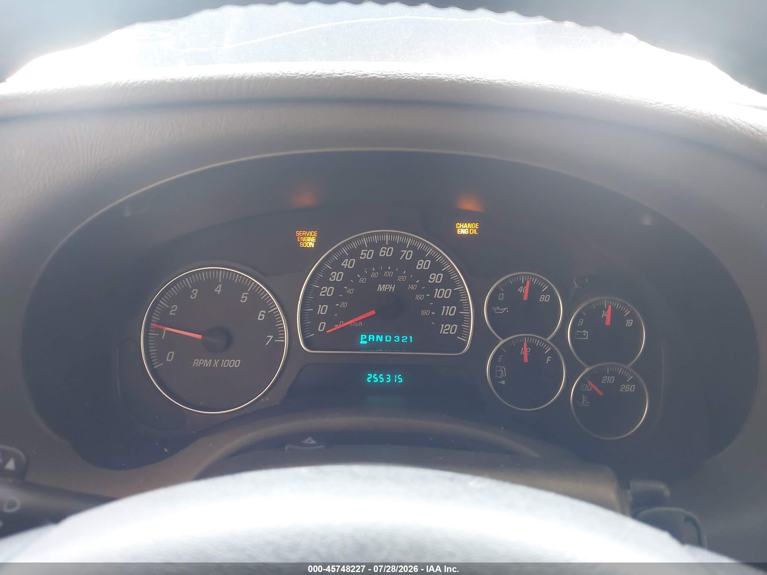 2003 Chevrolet Trailblazer Lt Синий vin: 1GNDS13S632395641