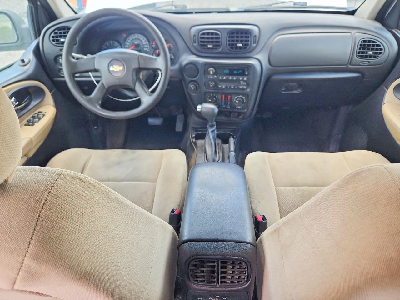 2005 Chevrolet Trailblazer Ls White vin: 1GNDS13S652218543